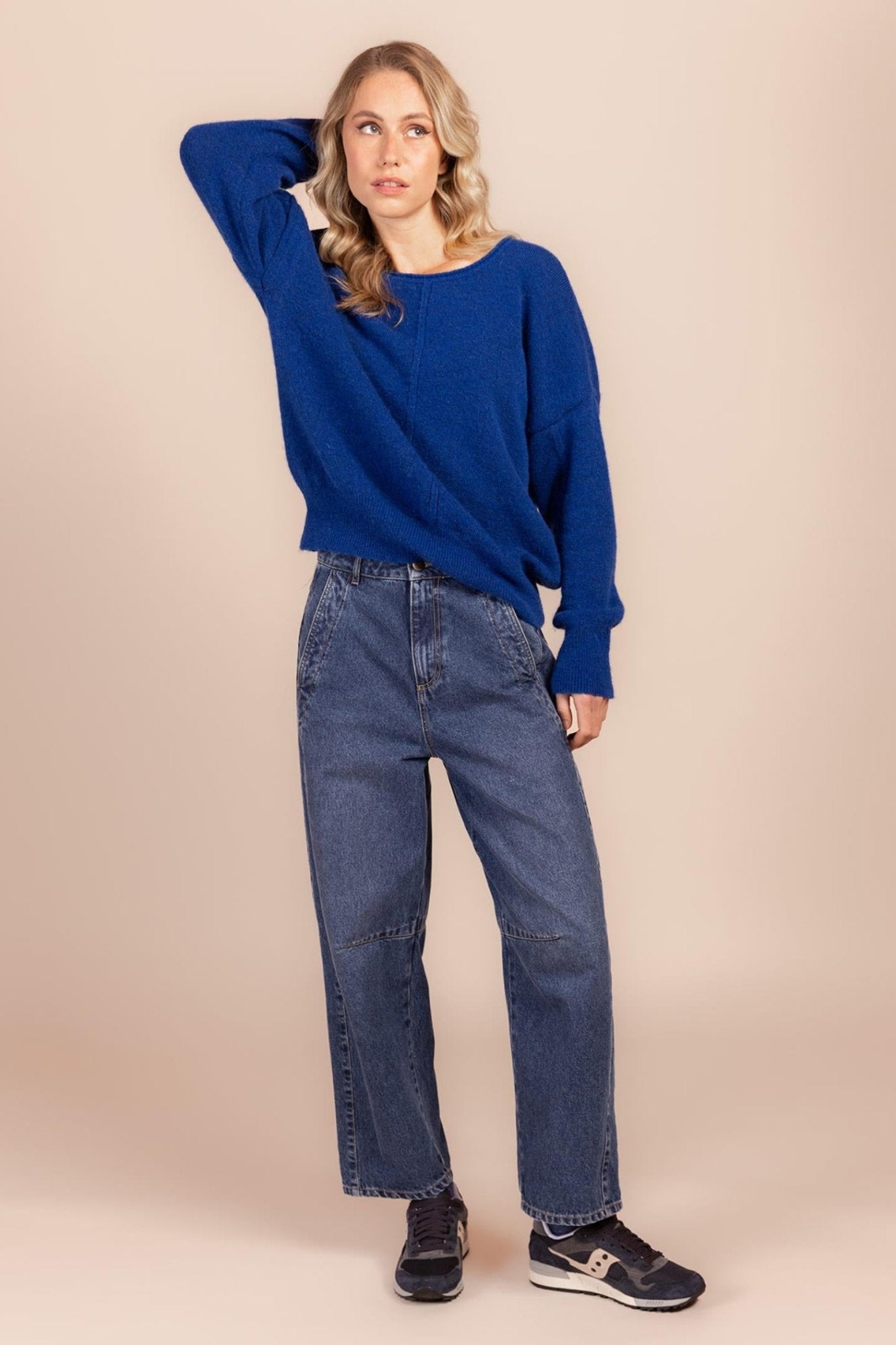 SWEATER MET FIJNE AFWERKING (8564) - Four Roses