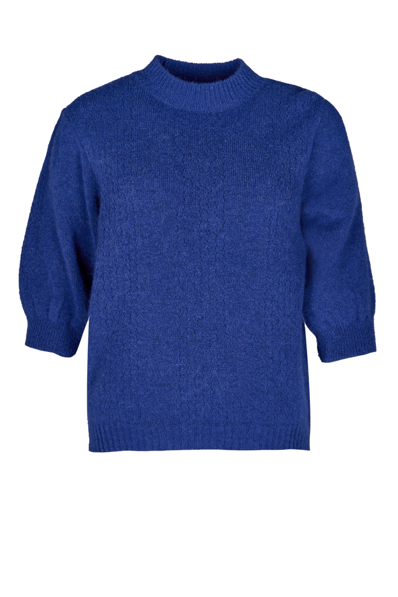 SWEATER MET KORTE MOUW EN FANTASIESTEEK (8563) - Four Roses