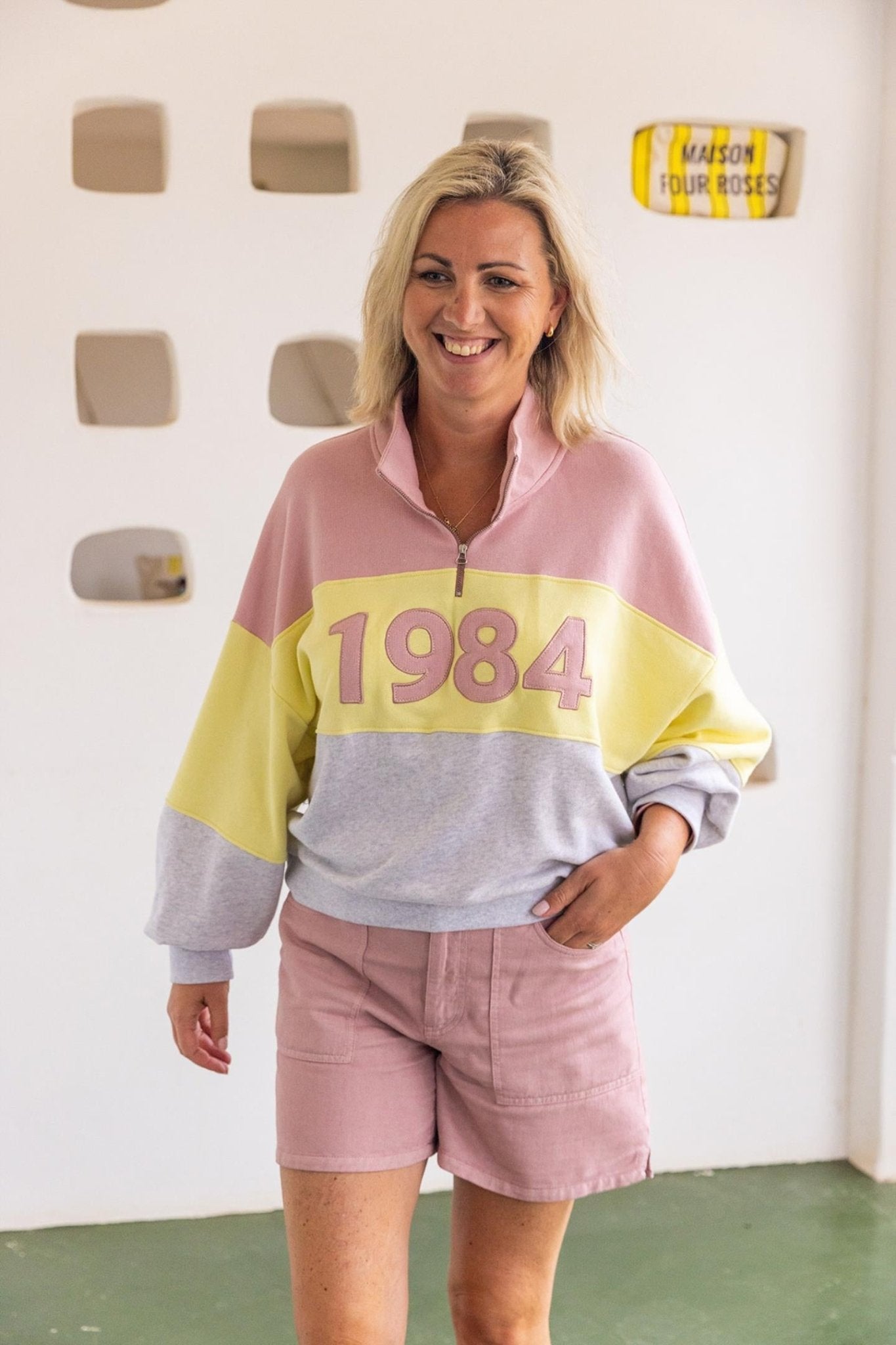 PULL TRICOLORE « 1984 » (9142) - Four Roses