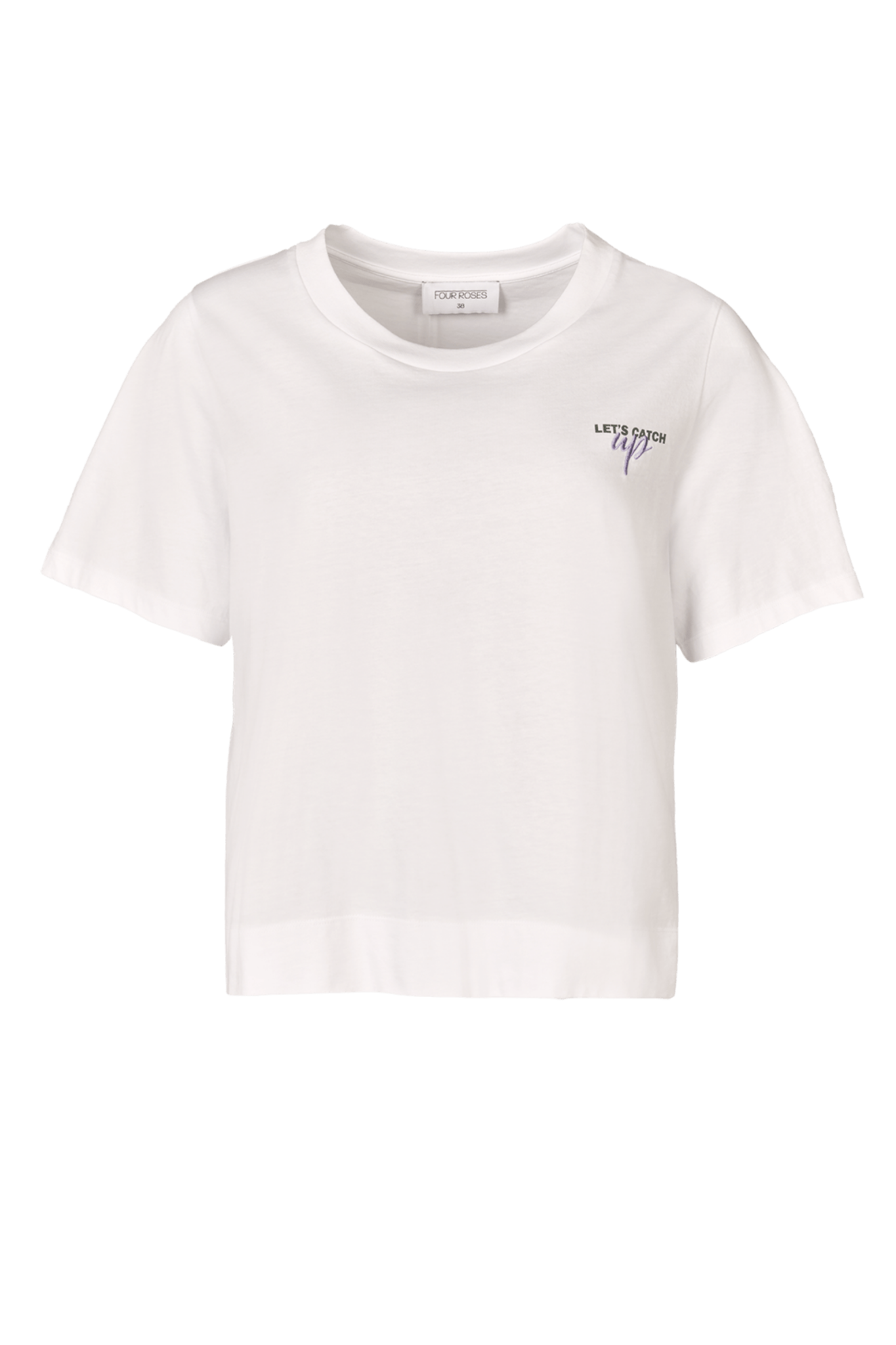 T - SHIRT "LET'S CATCH UP" (8548) - Four Roses