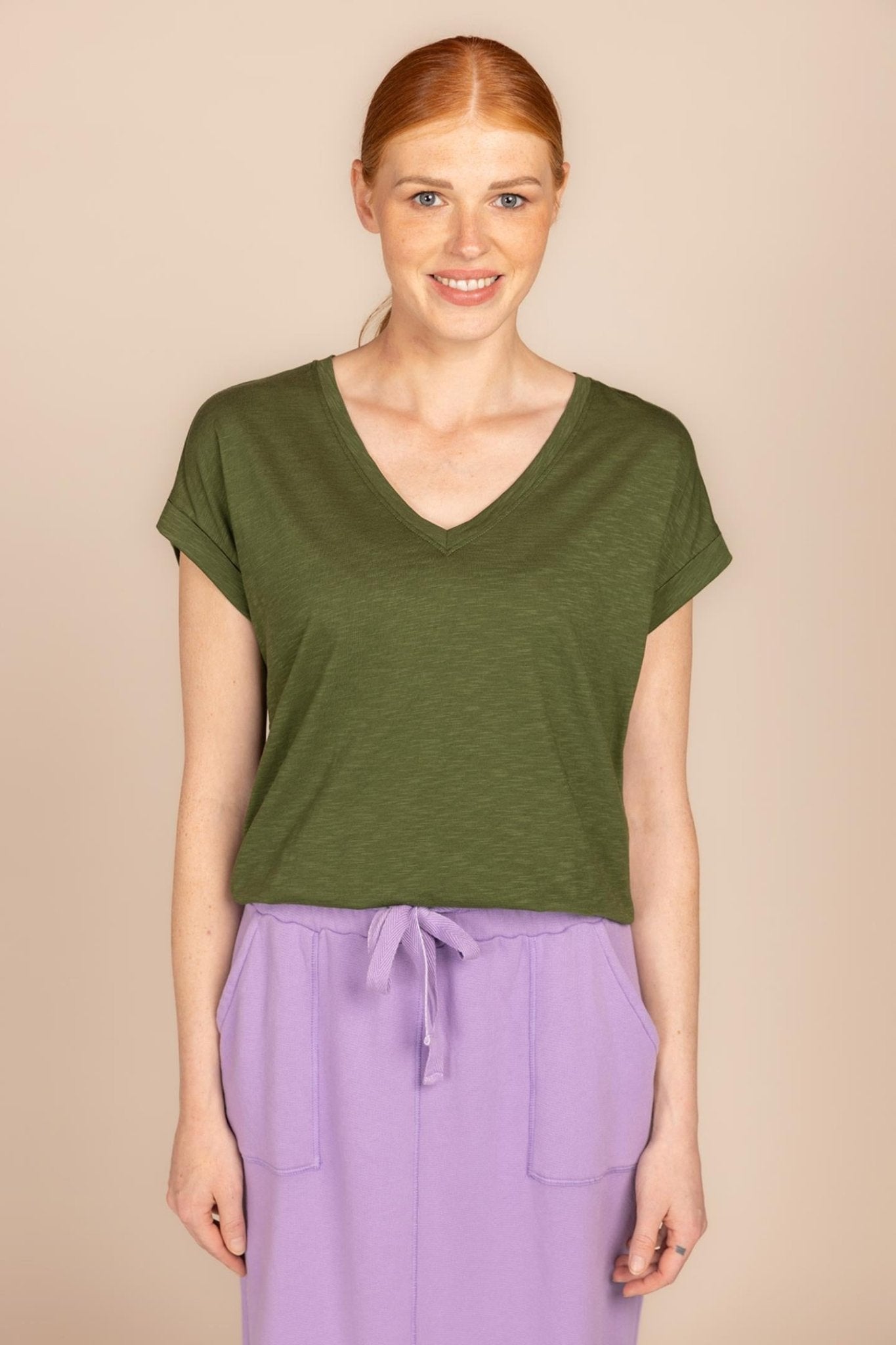 TSHIRT WITH FINE ELASTIC (9050) - Four Roses