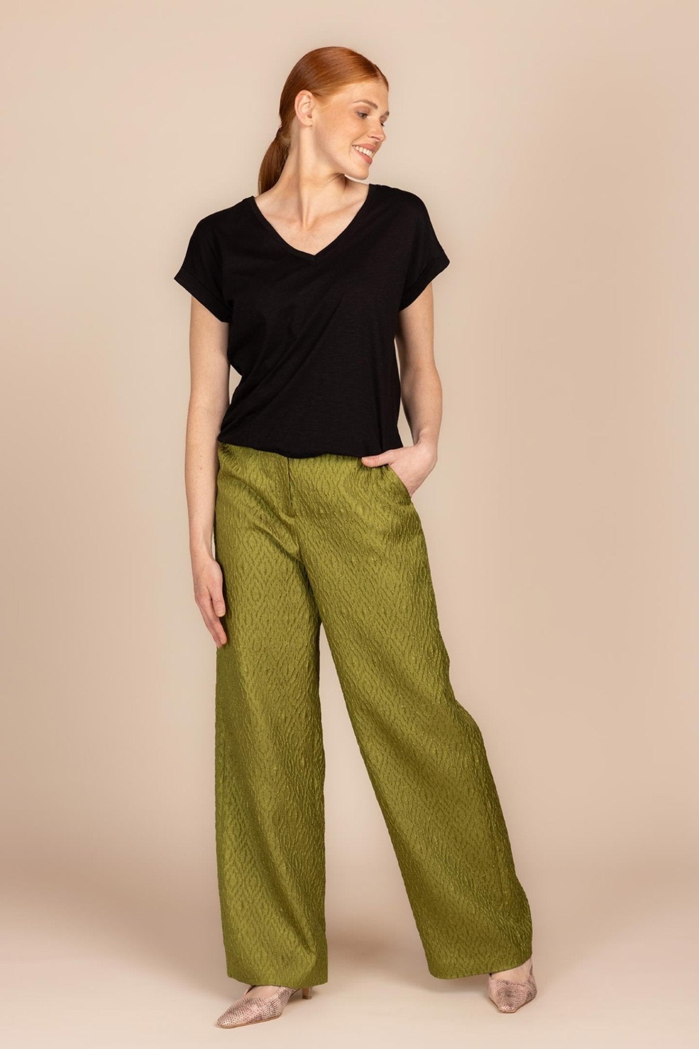 TSHIRT WITH FINE ELASTIC (9050) - Four Roses