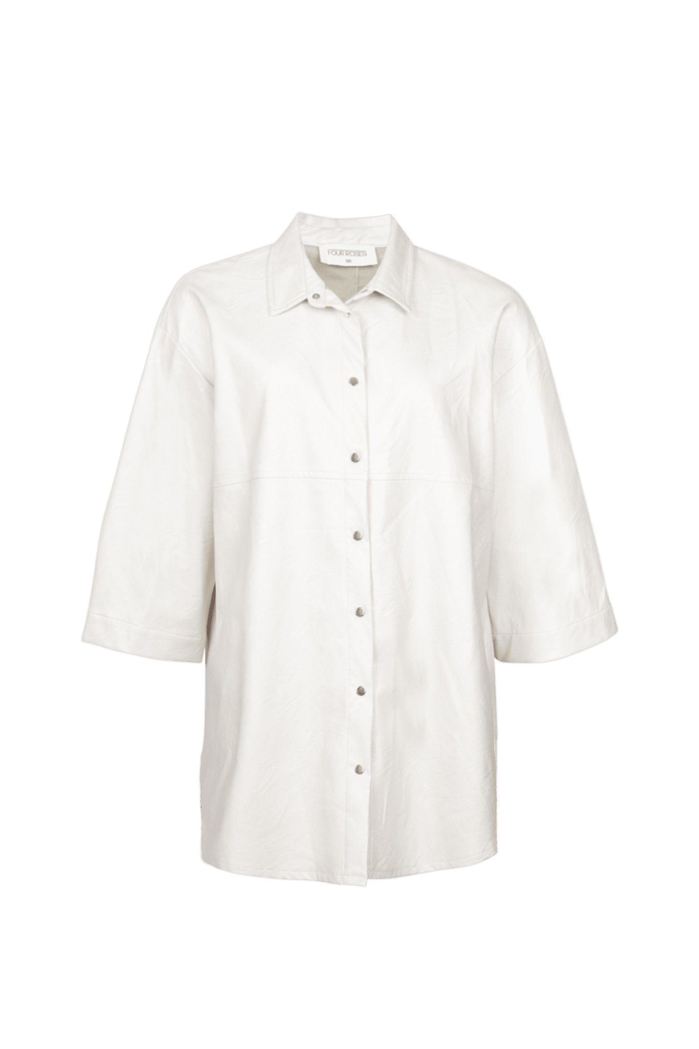 FAKE LEATHER VEST (9093) - Four Roses