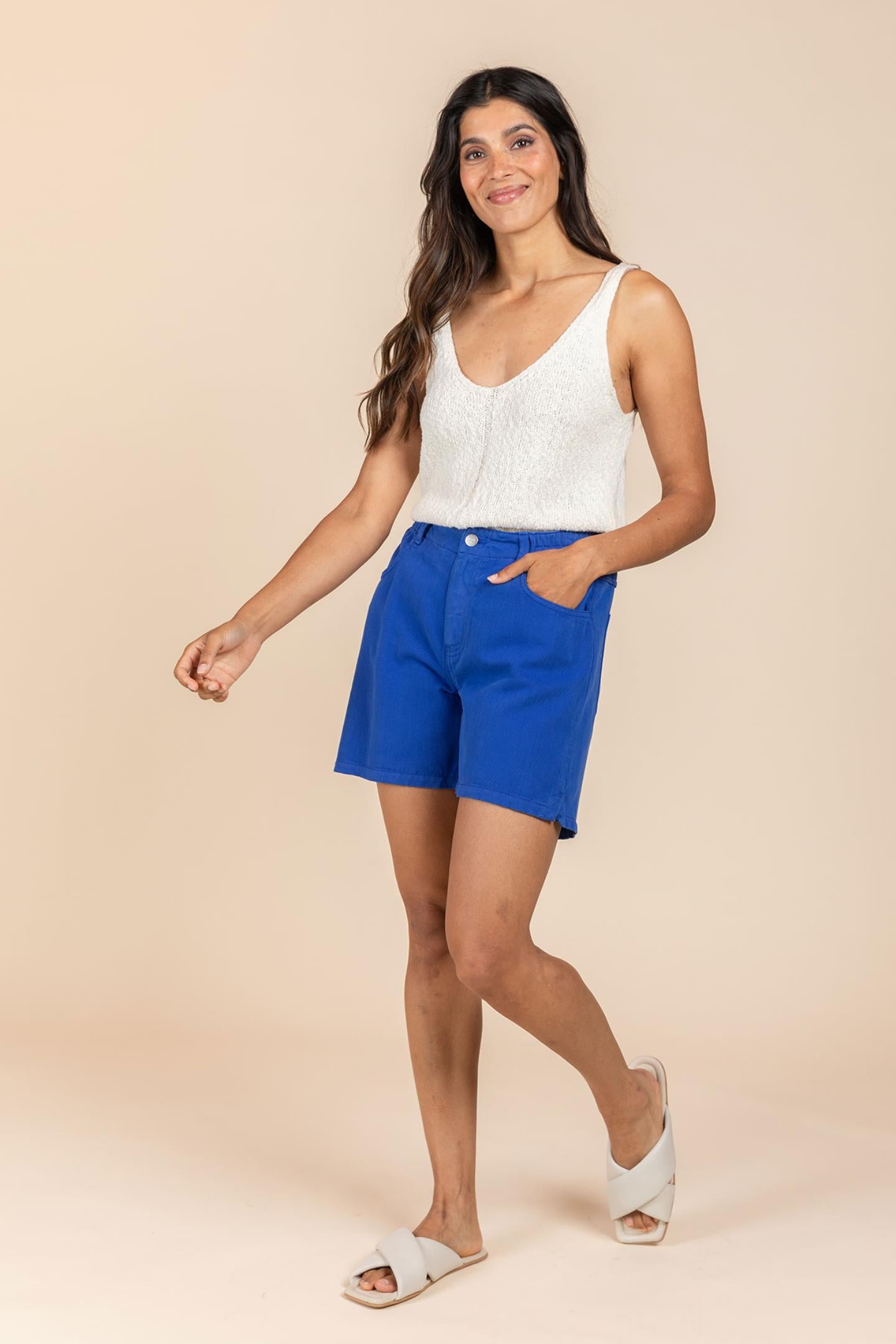 COMFY SHORT MET SPLITJES (8017 )