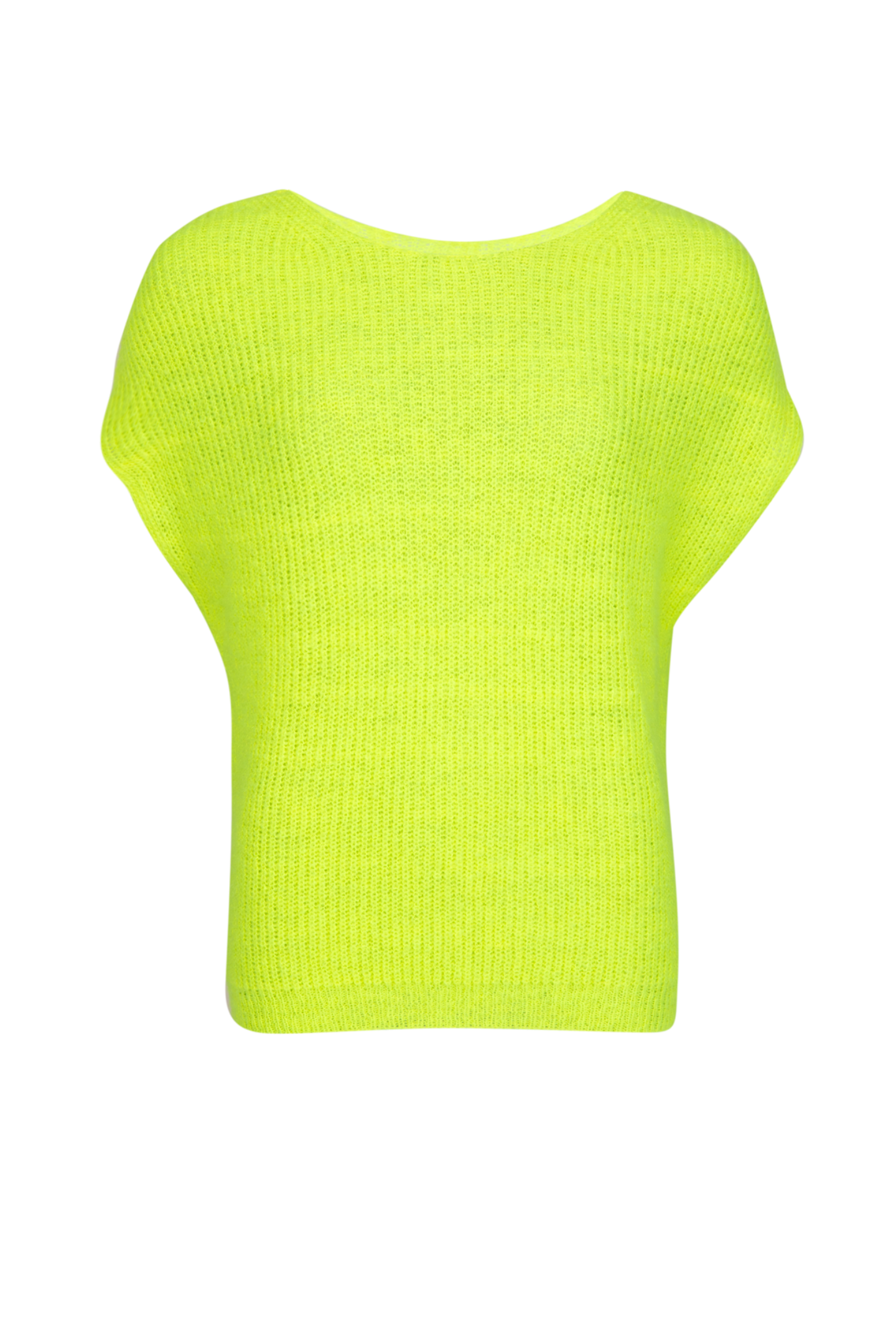 GEBREIDE SWEATER KORTE MOUW (8057)