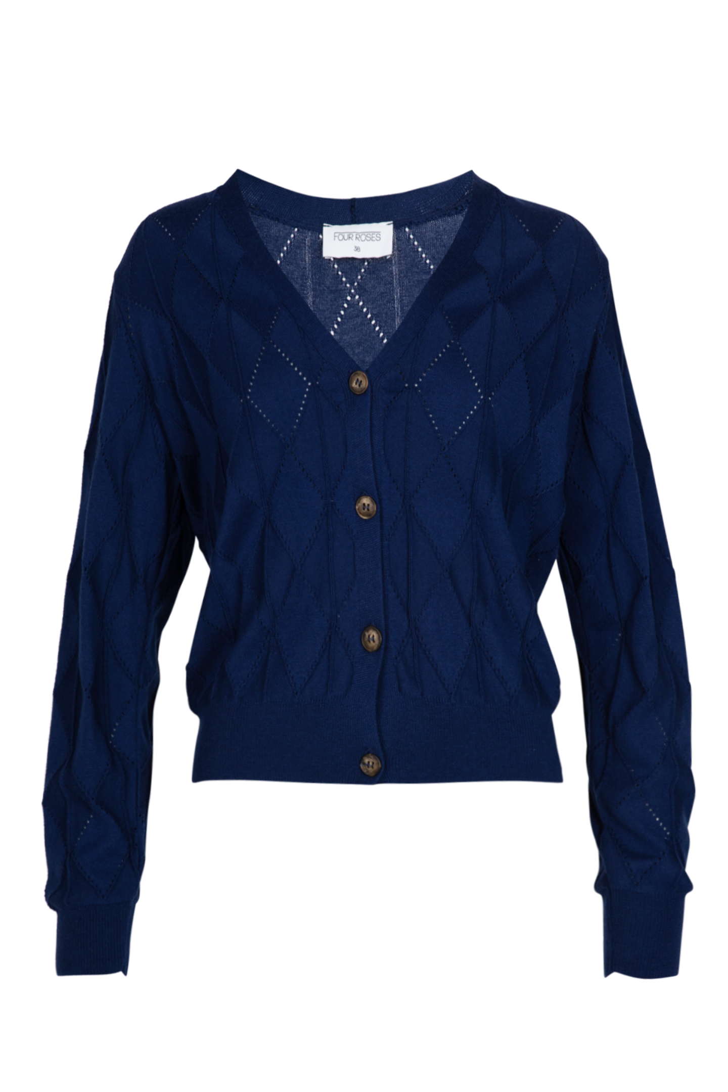 KORTE CARDIGAN AJOUR (8062)