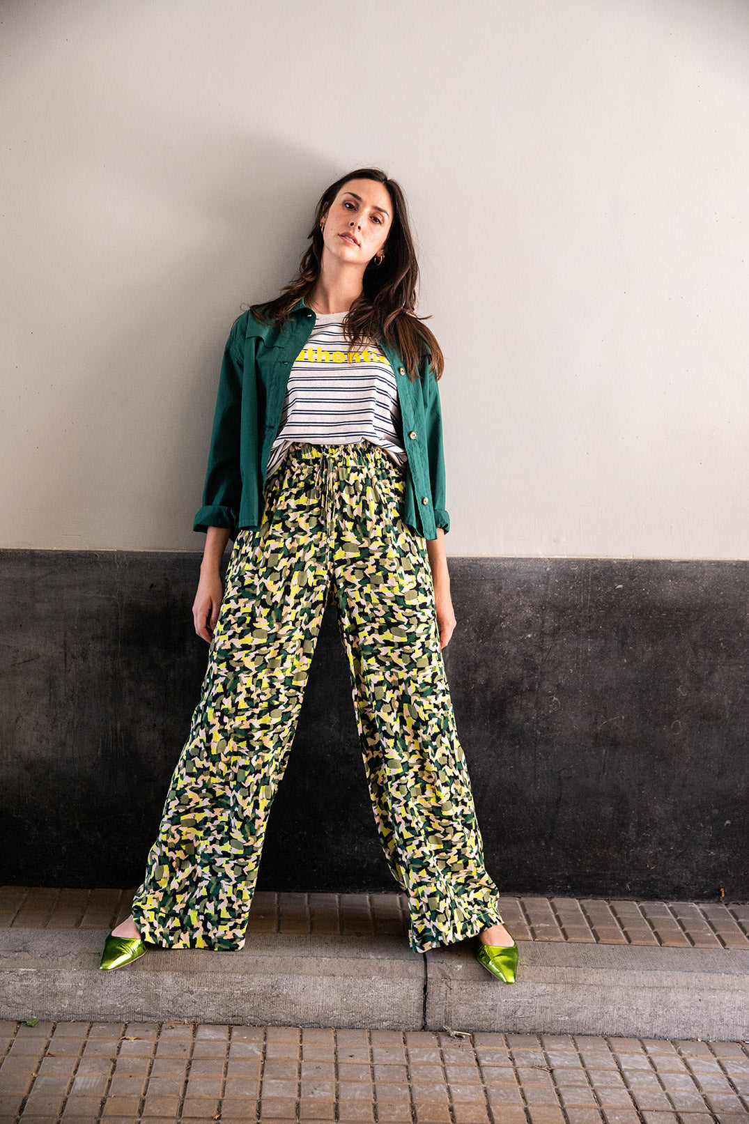 STATEMENT BROEK IN PRINT (8077)