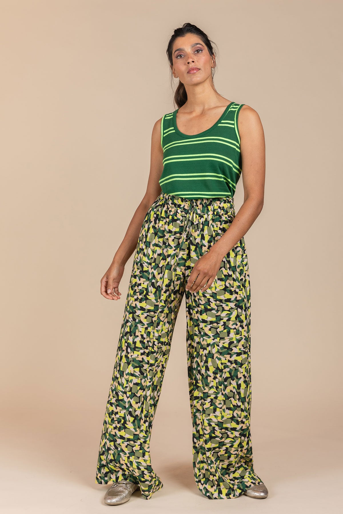 STATEMENT BROEK IN PRINT (8077)