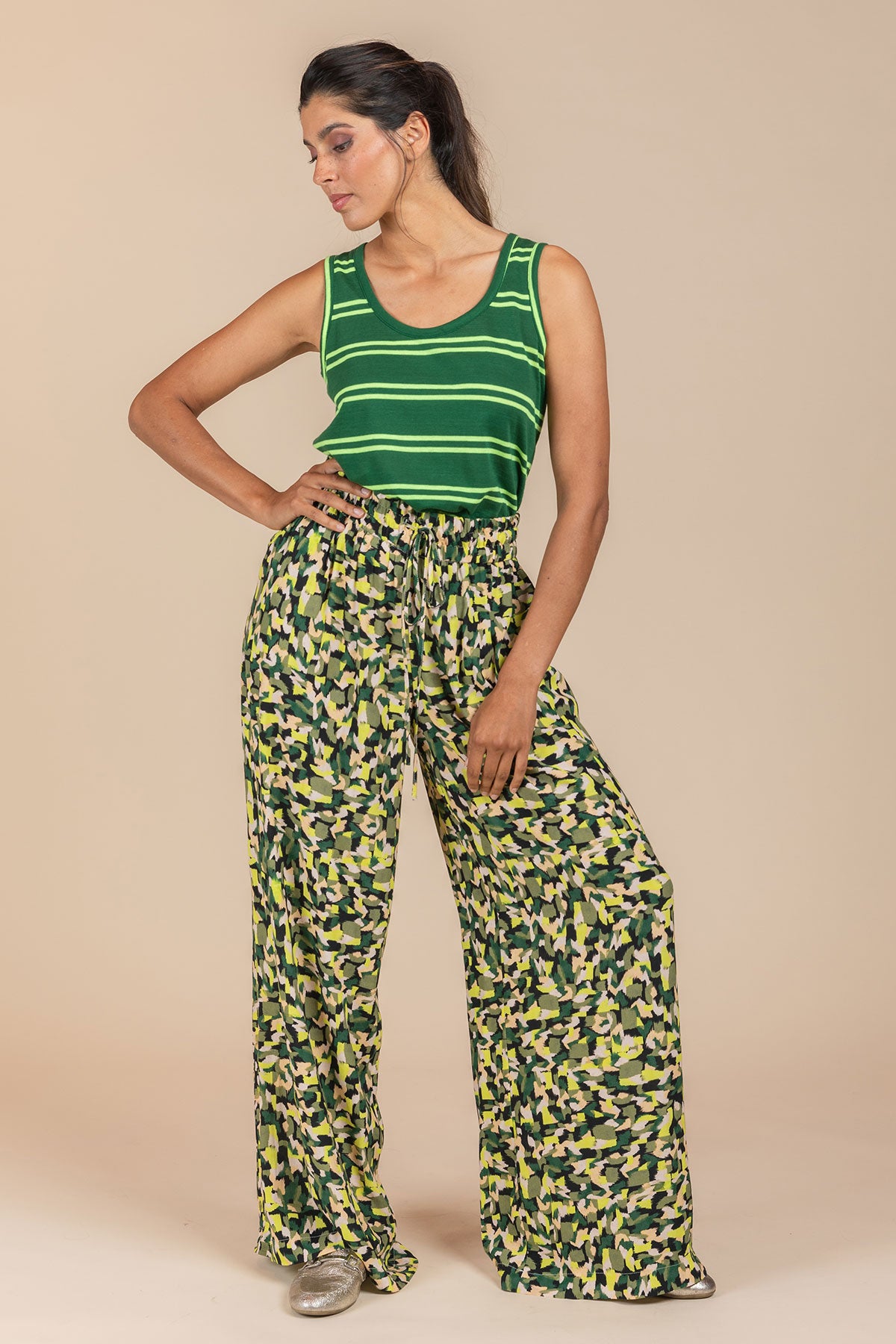 STATEMENT BROEK IN PRINT (8077)