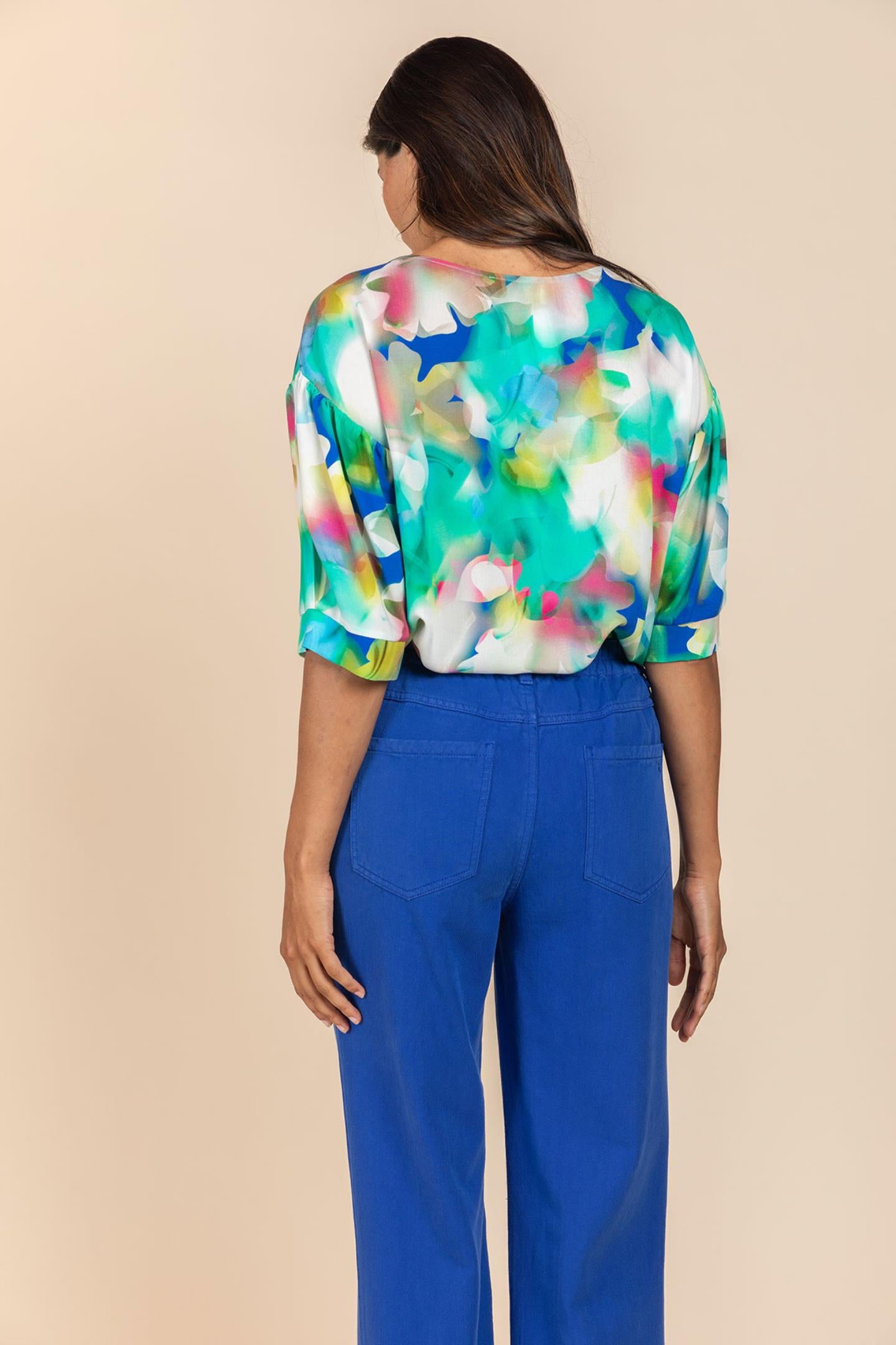 BLOUSE IN MULTICOLOR (8087)