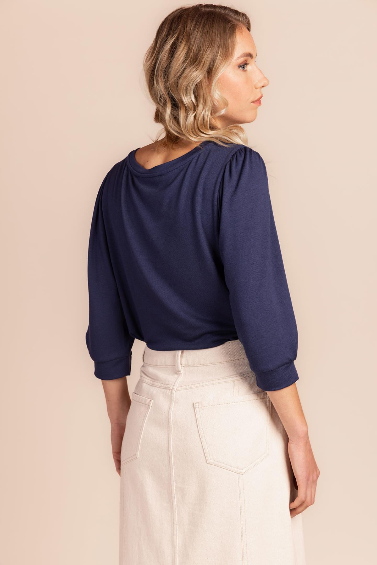 MIDI ROK MET SPLIT (8573)