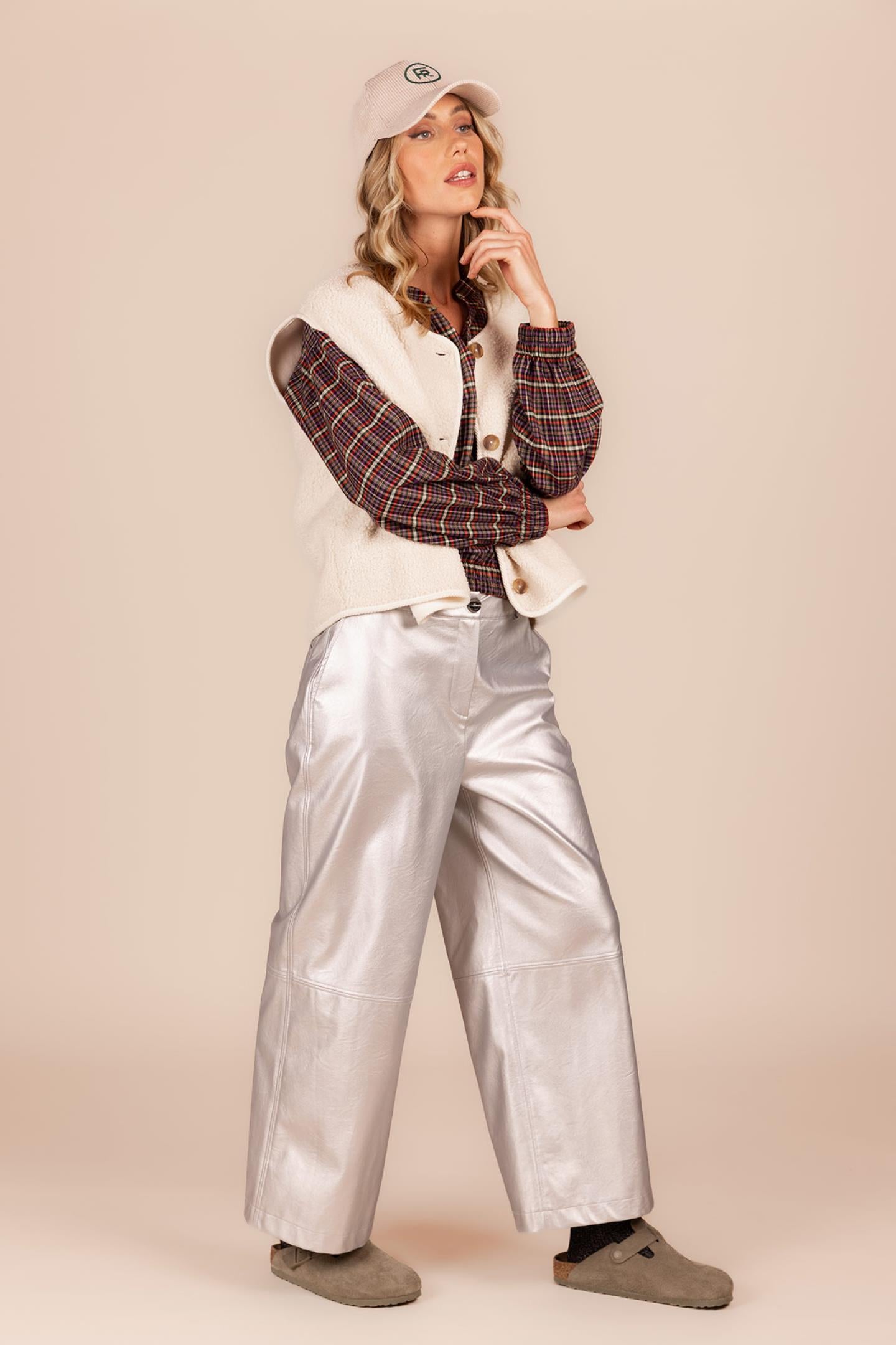 CROPPED BLOUSE MET RUITJESDESSIN (8598)
