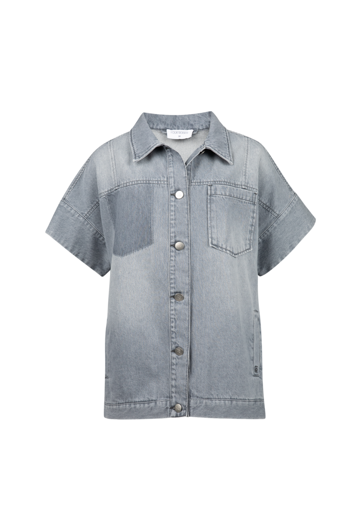 OVERSIZED JEANSVEST (9506)