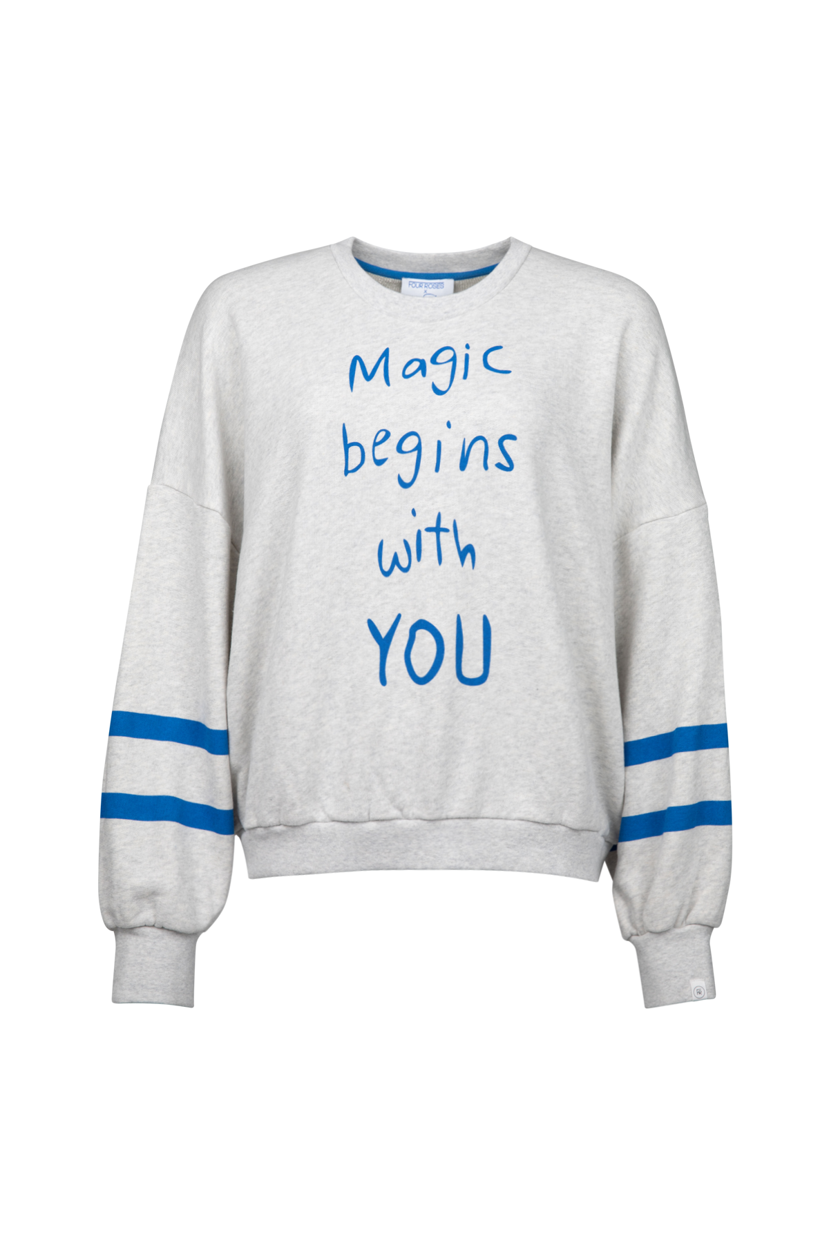 SWEATER MAKE-A-WISH (9166) - Grey Chine