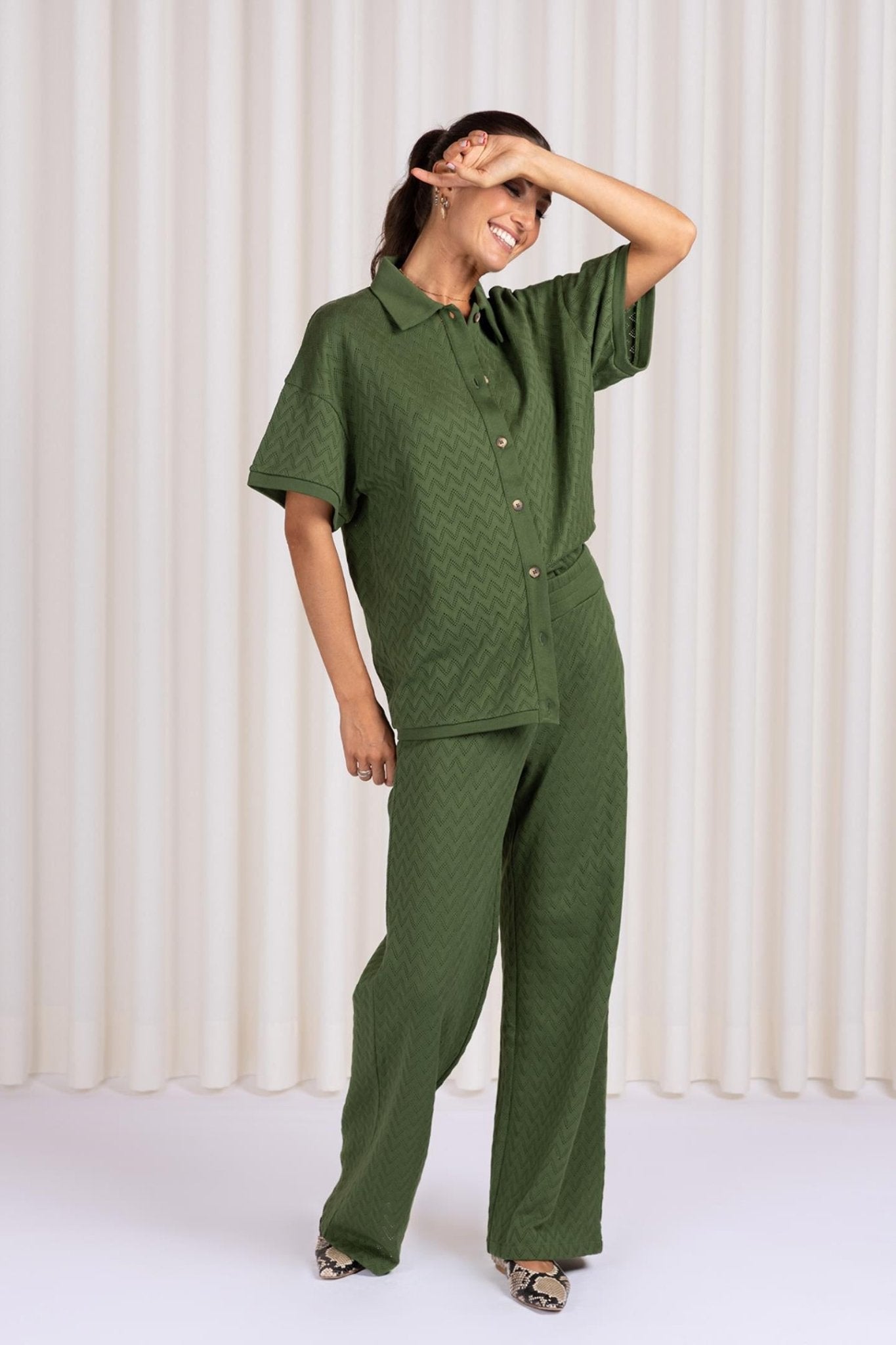 BROEK IN AJOUR (9055) - Four Roses