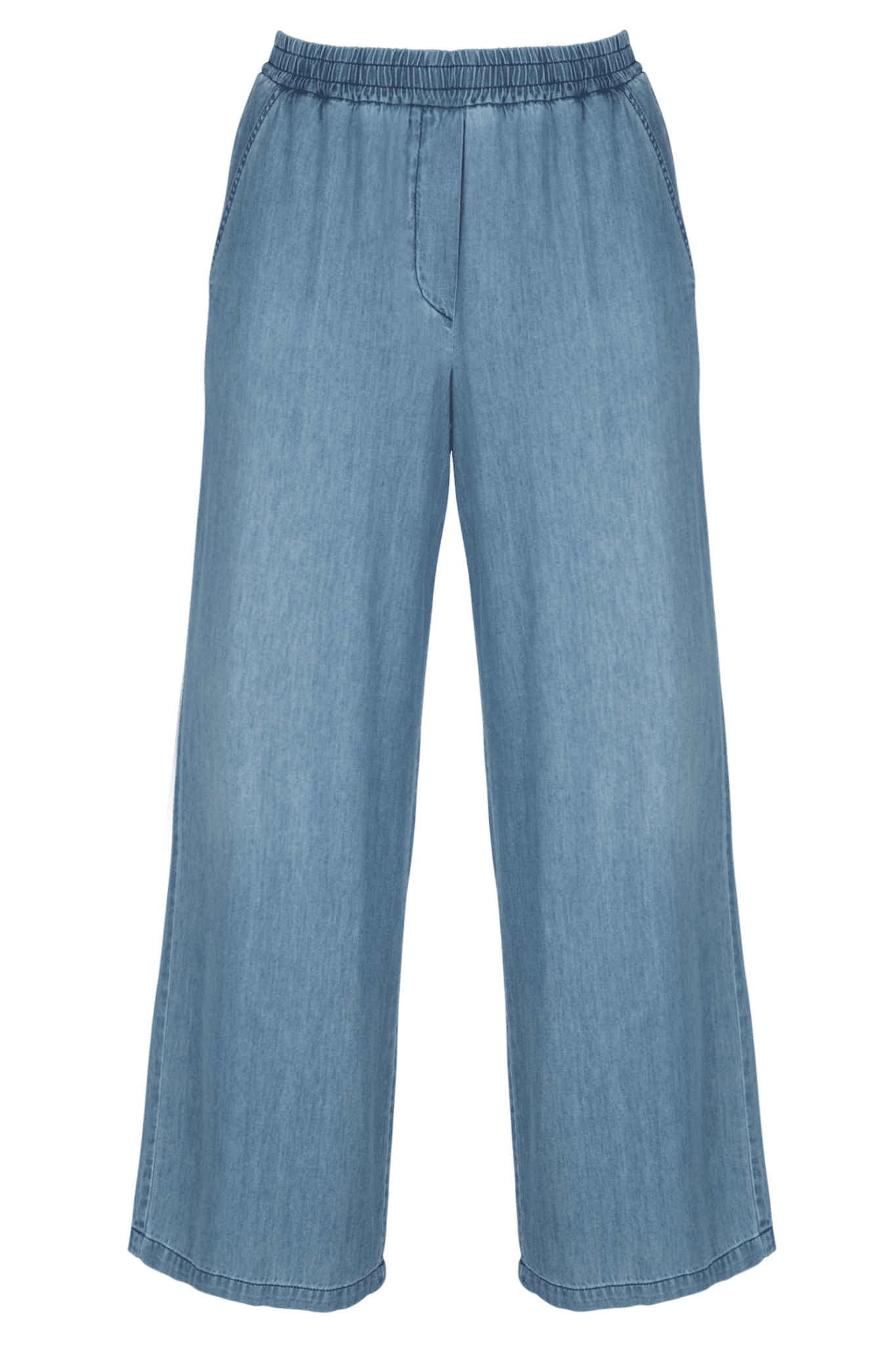 BROEK IN TENCEL JEANS (9018) - Four Roses