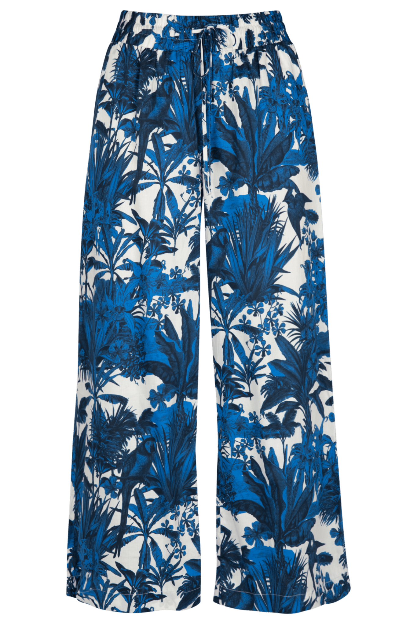 PANTALON À IMPRIMÉ BOTANIQUE (9075) - Four Roses