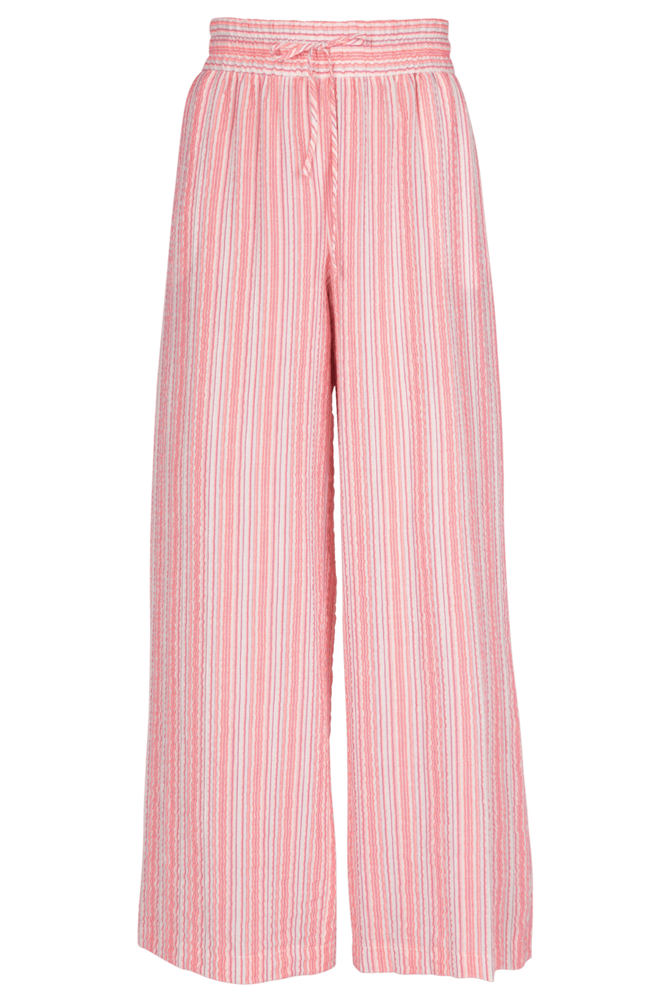 BROEK MET ELASTIEK EN ZACHTE PRINT (8122) - Four Roses