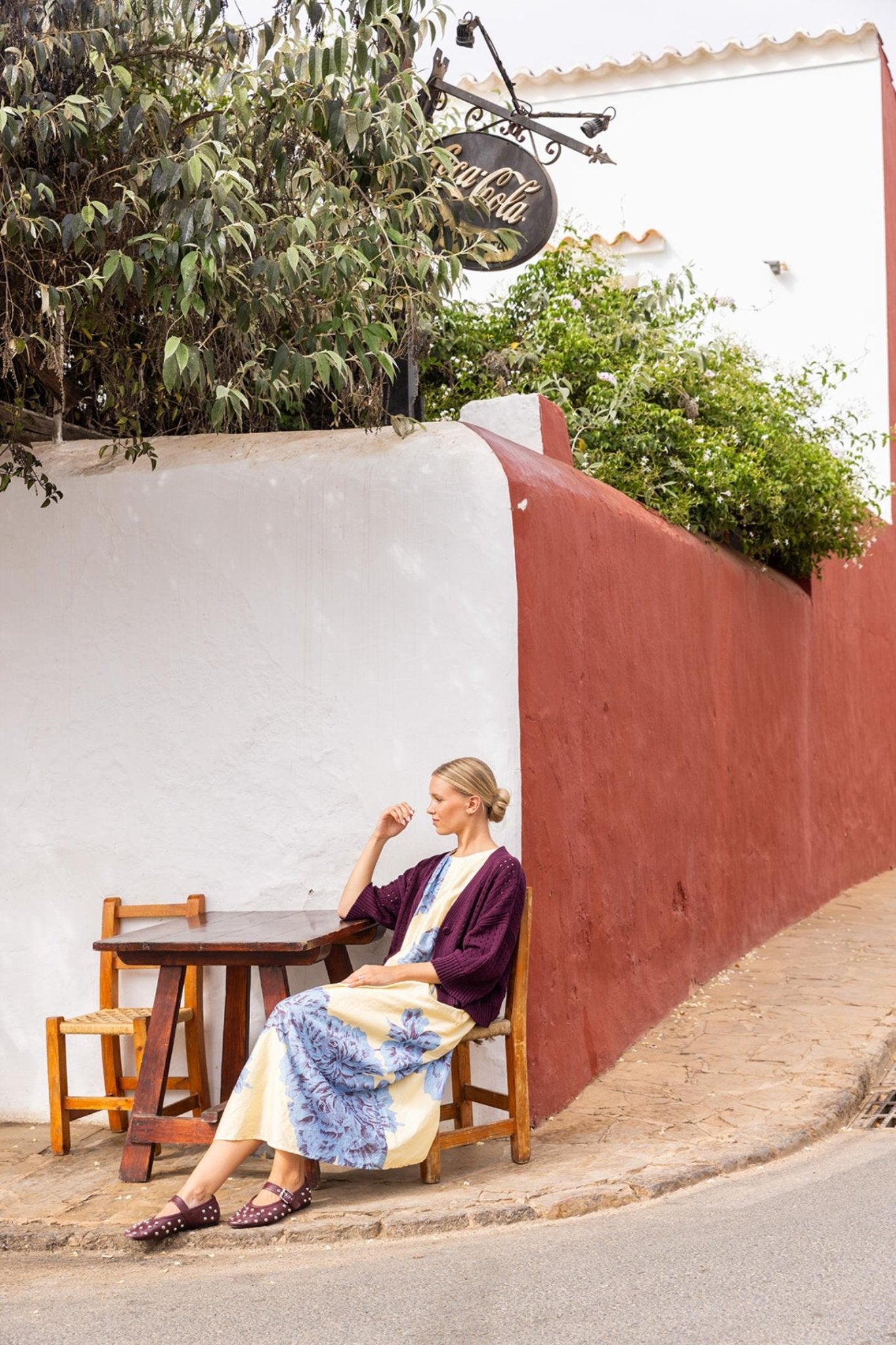 CARDIGAN MET GROVE AJOURSTEEK (9023) - Four Roses