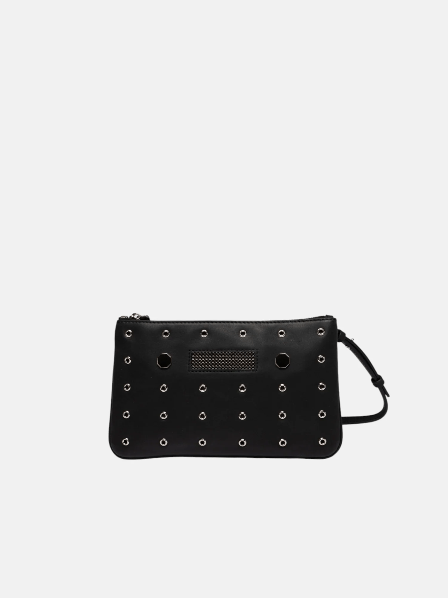 CLIO - MINI EYELETS (BLACK SILVER) - Four Roses