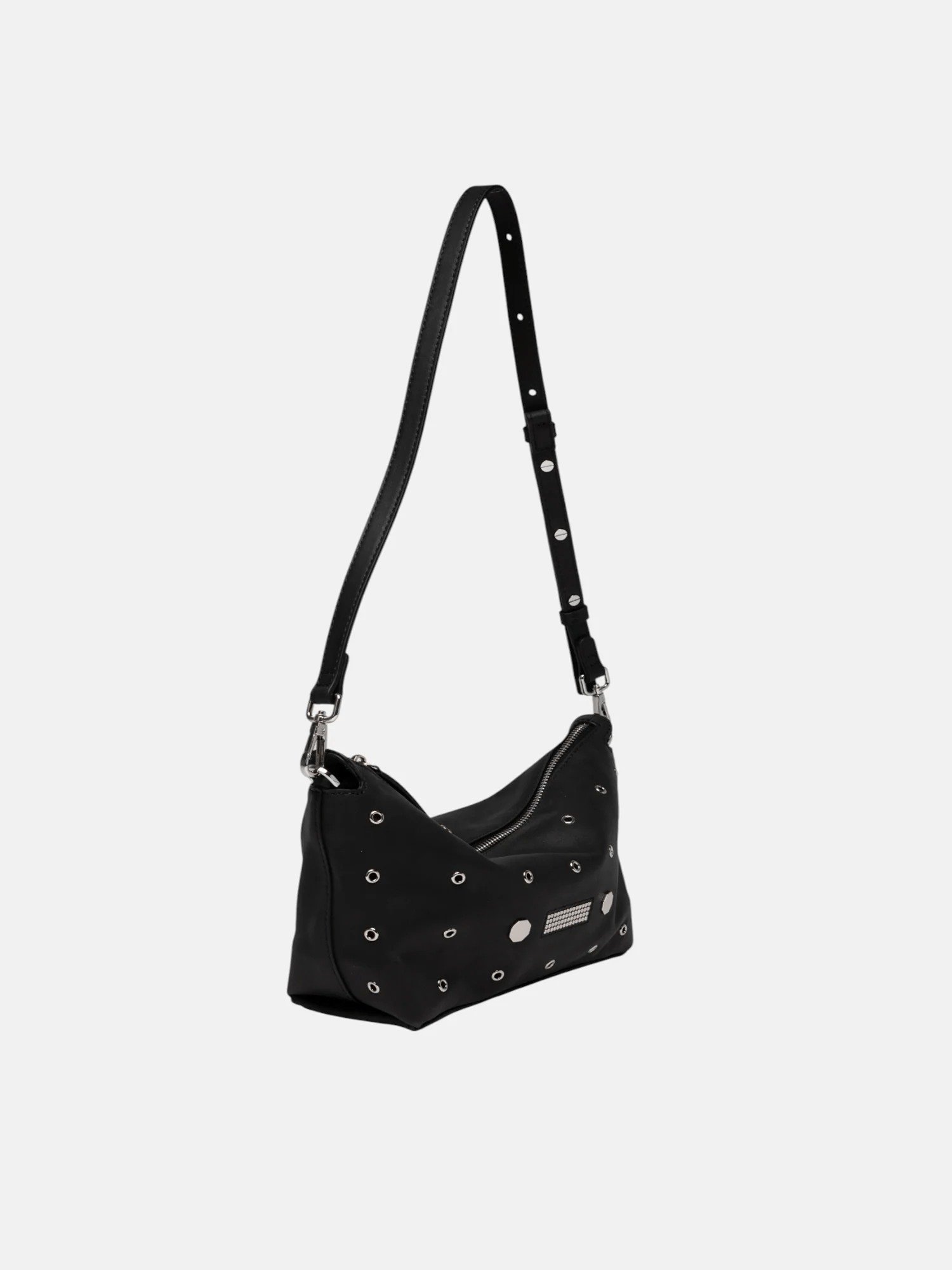 CLIO - STELLA EYELETS (BLACK SILVER) - Four Roses