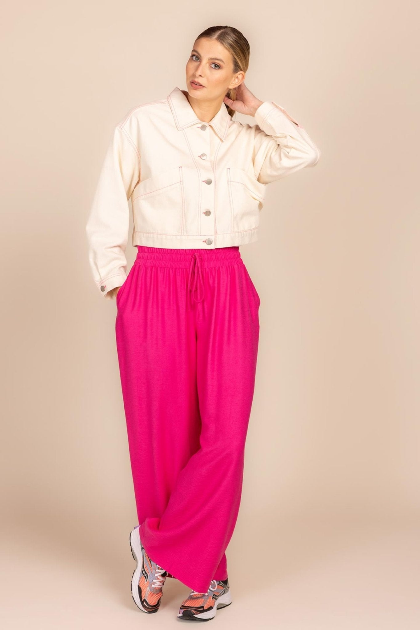 COMFORTABELE BROEK (9077) - Four Roses