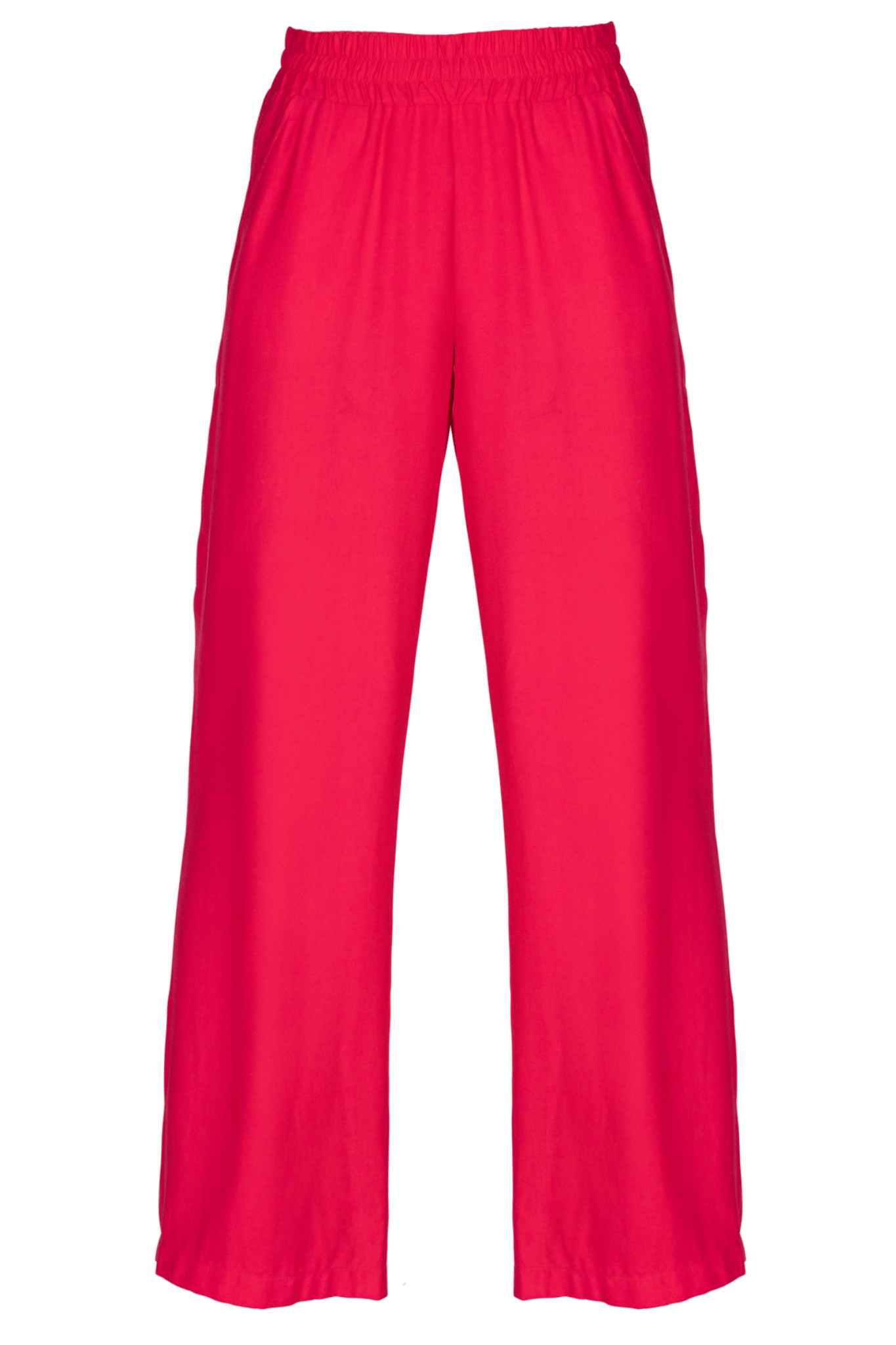 COMFORTABELE BROEK IN UNI KLEUR (8129) - Four Roses