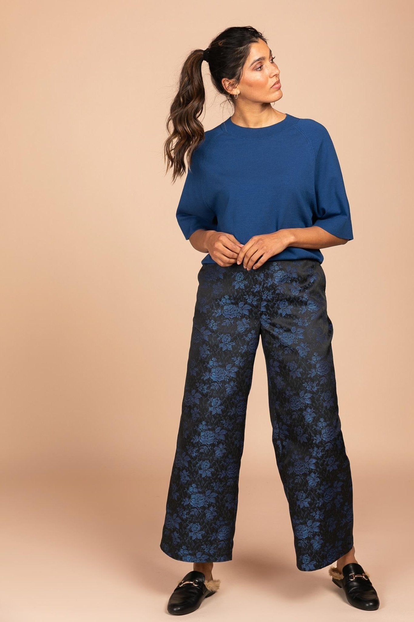 CULOTTE IN JACQUARDSTOF (7600) - Four Roses