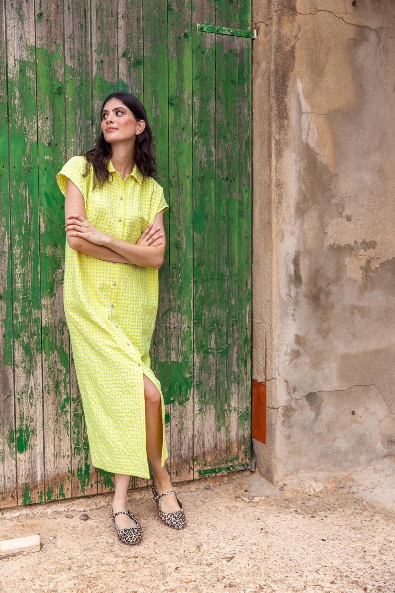 DOORKNOOPKLEED MET RUITJESDESSIN (9105) - Four Roses