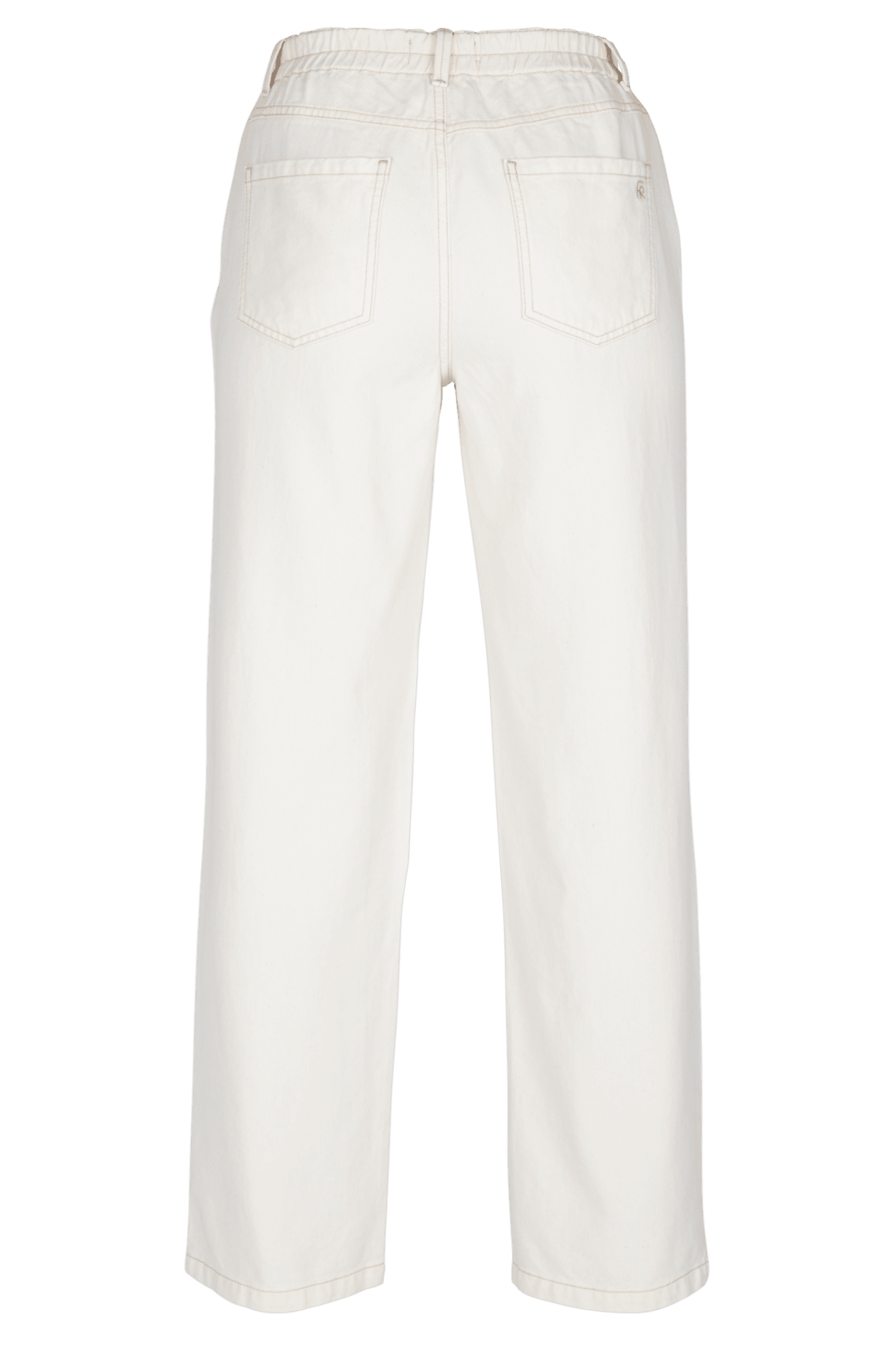 ECRU BROEK MET ELASTIEK (9164) - Four Roses