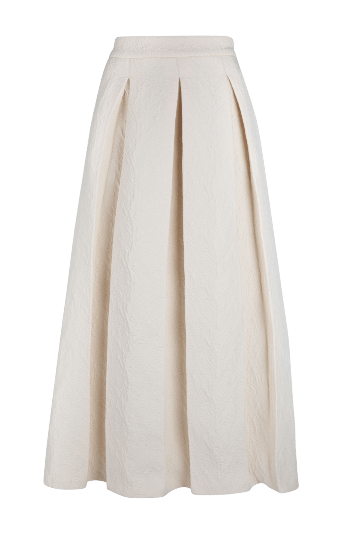 ECRU STATEMENT ROK IN JACQUARDSTOF (9605) - Four Roses