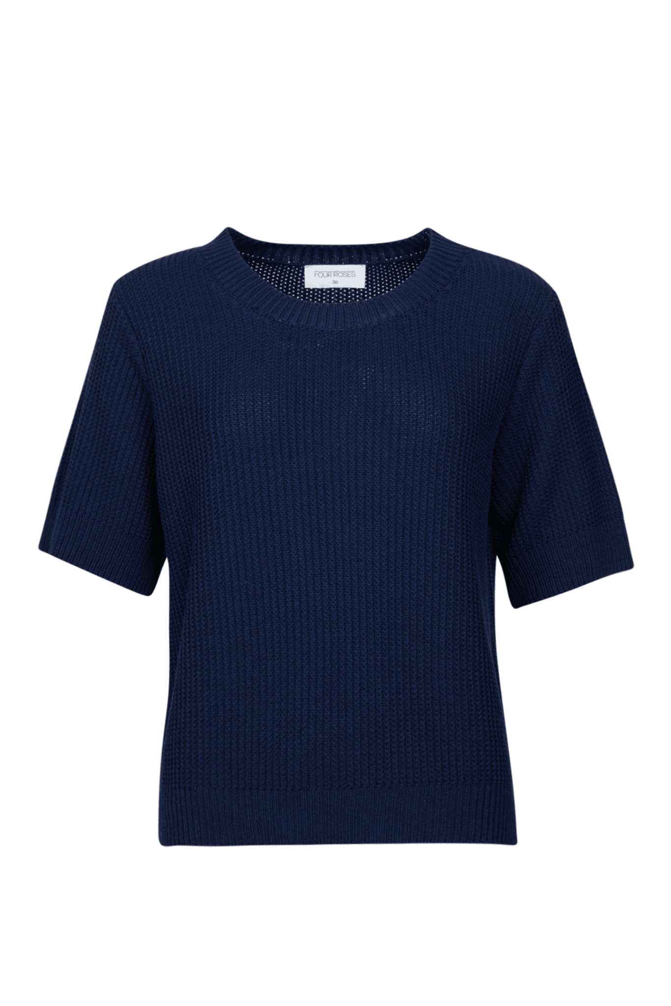 PULL EN MAILLE À MANCHES COURTES (9028) - Four Roses