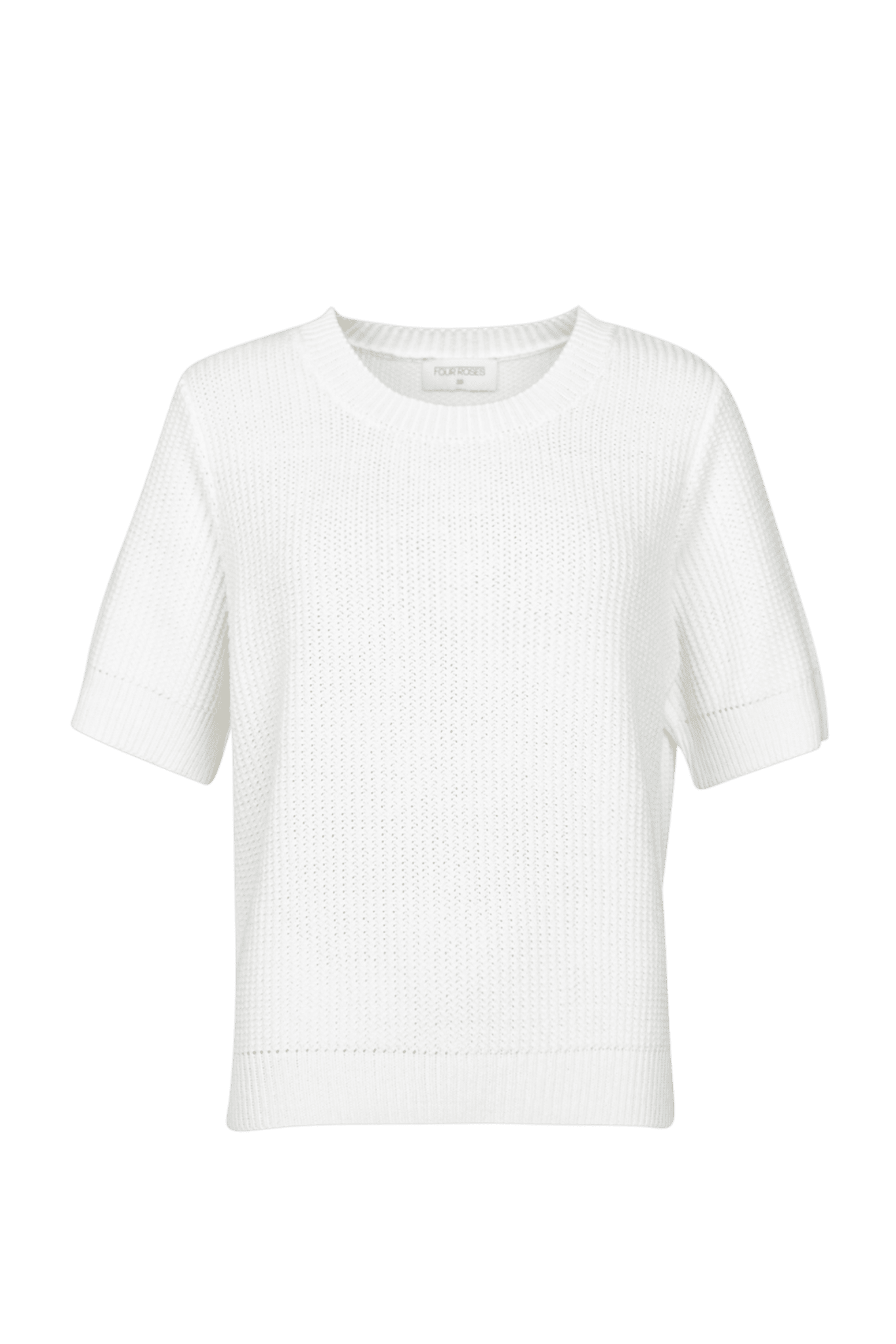 PULL EN MAILLE À MANCHES COURTES (9028) - Four Roses