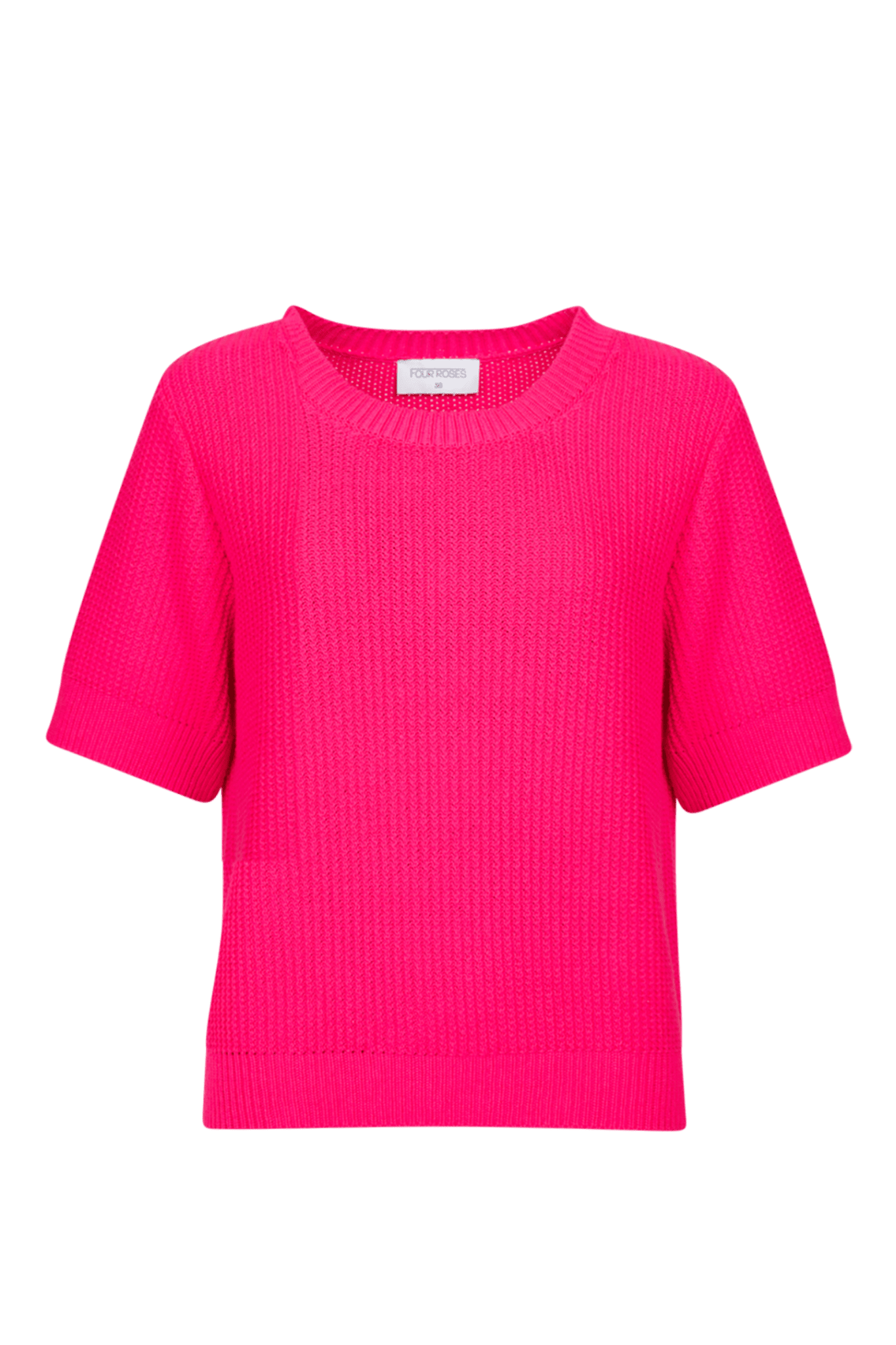 PULL EN MAILLE À MANCHES COURTES (9028) - Four Roses