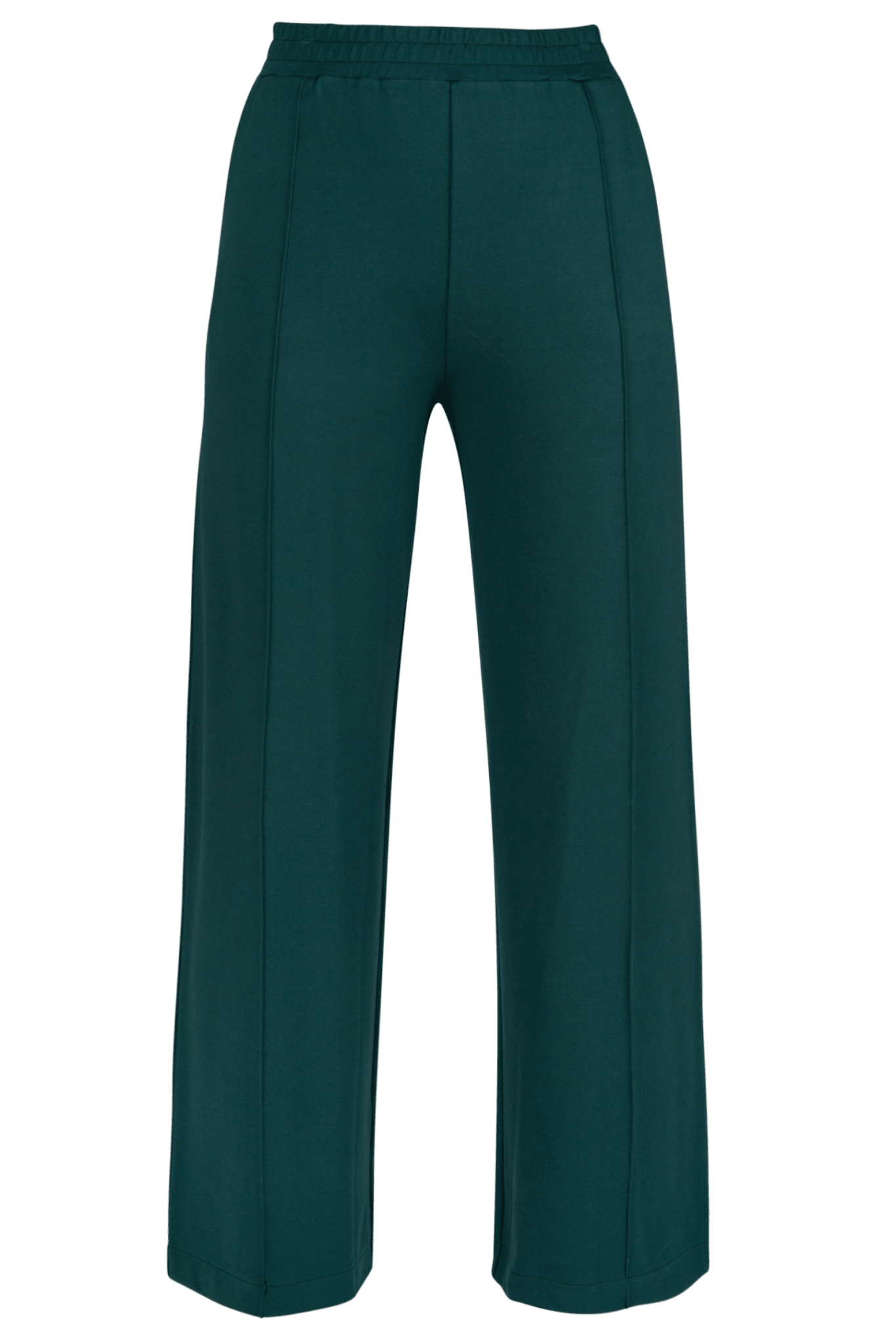 GEKLEDE BROEK MET WIJDERE PIJPEN (9540) - Four Roses