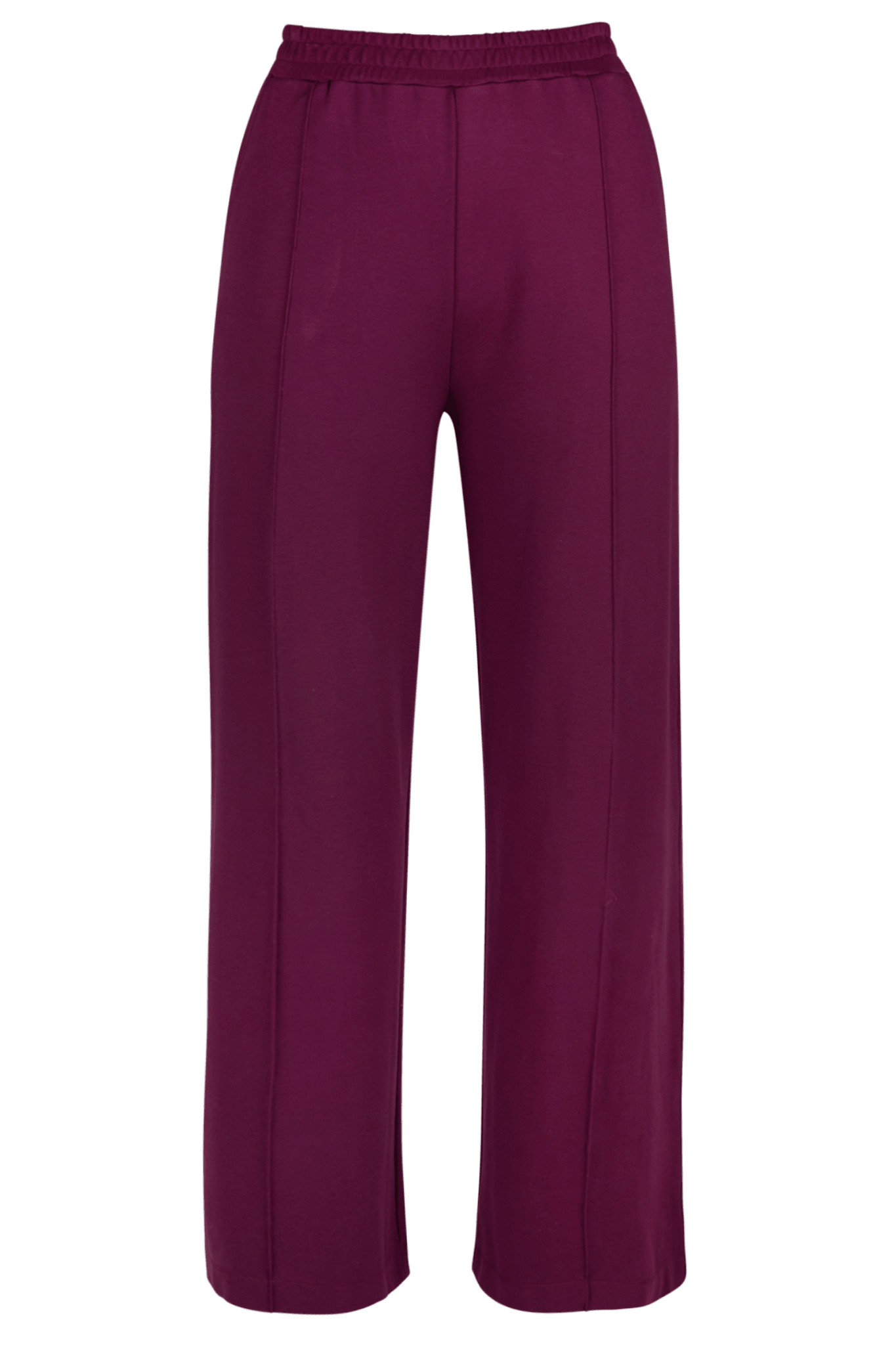 GEKLEDE BROEK MET WIJDERE PIJPEN (9540) - Four Roses