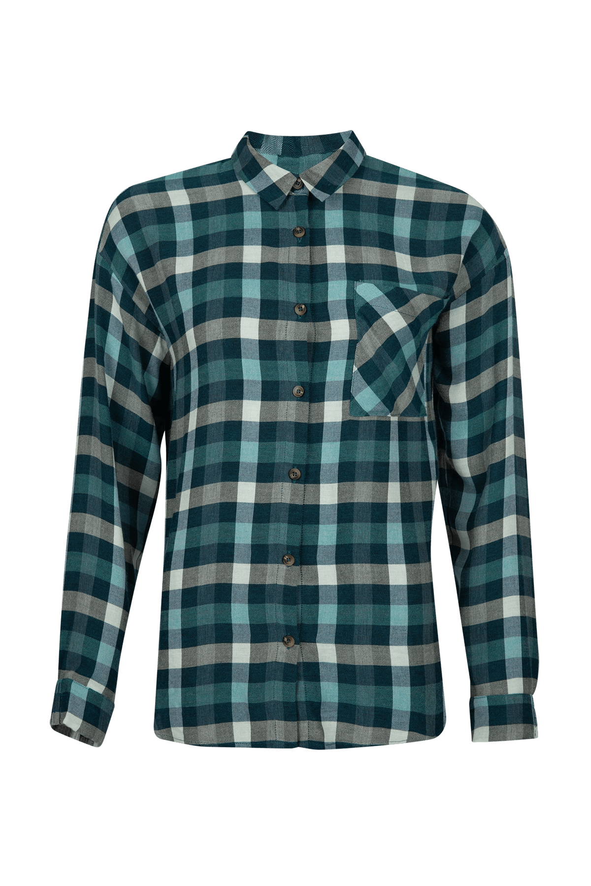 GERUIT HEMD IN FLANEL (7590) - Four Roses