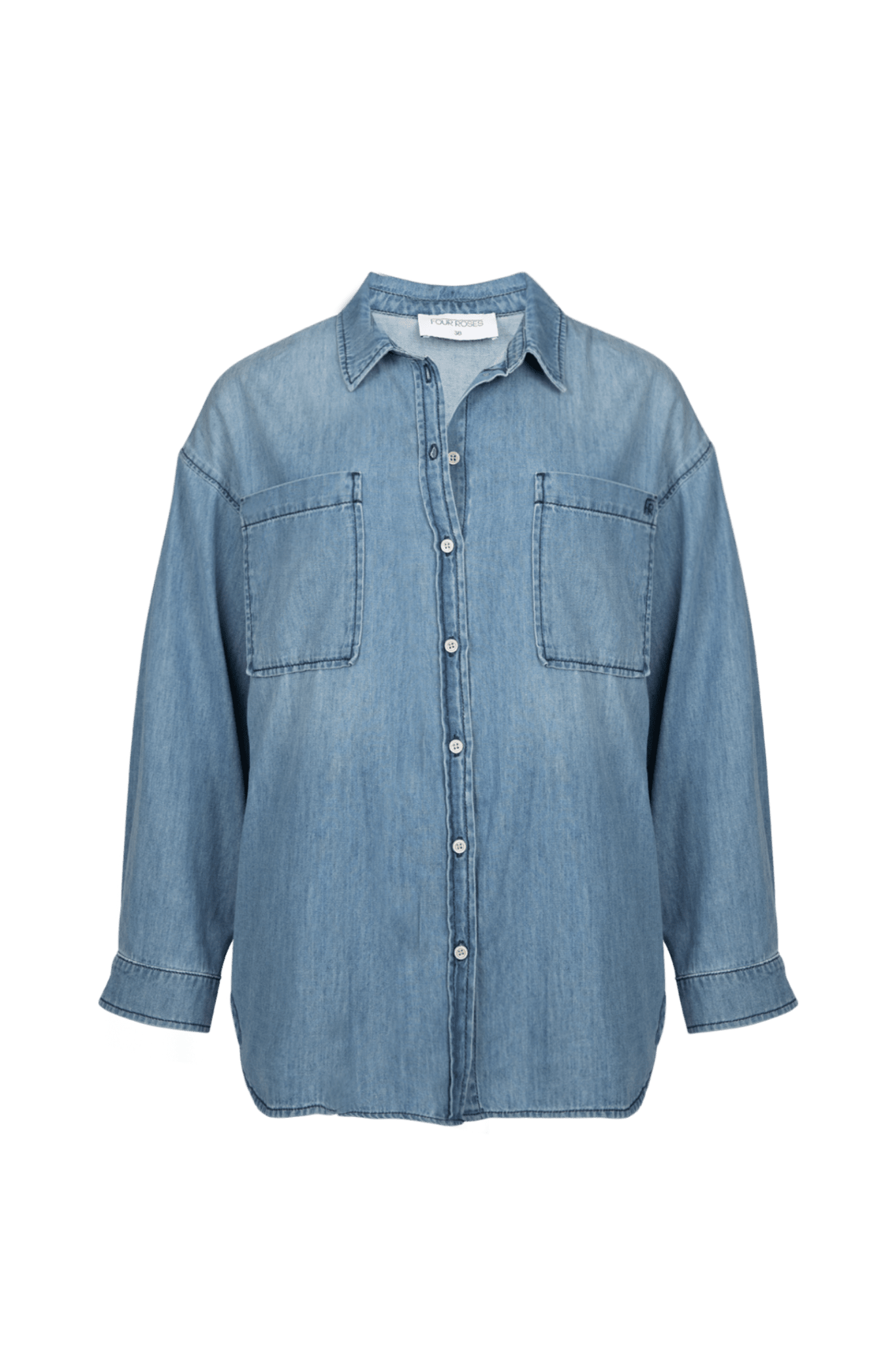 CHEMISE EN TENCELJEANS (9019) - Four Roses