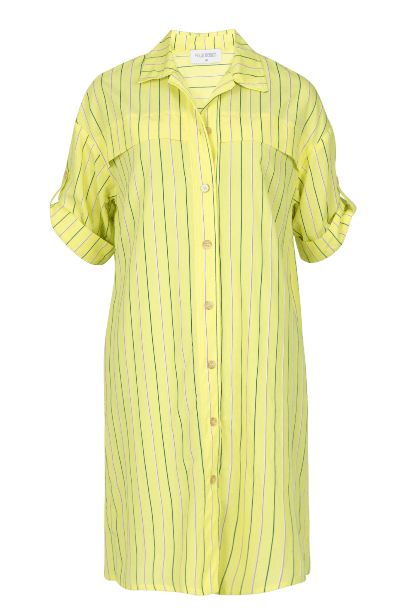 HEMDKLEED MET STREEPDESSIN (9110) - Four Roses