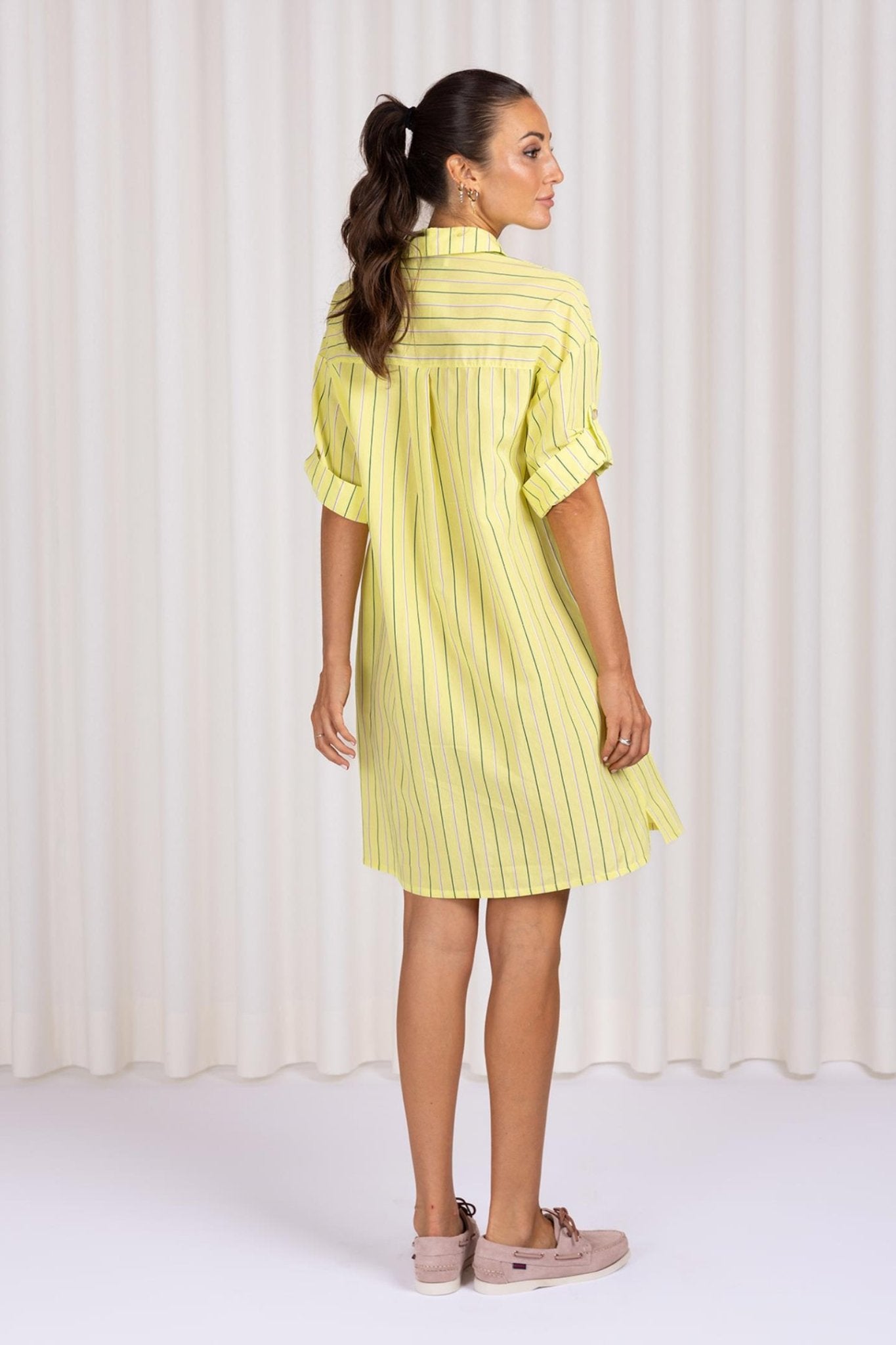 HEMDKLEED MET STREEPDESSIN (9110) - Four Roses