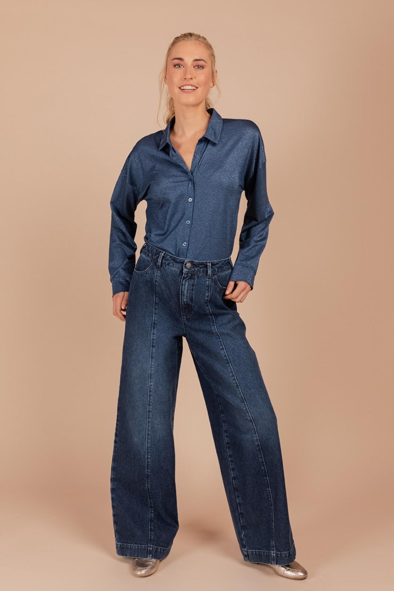 HIGHWAIST DENIM (7501) - Four Roses