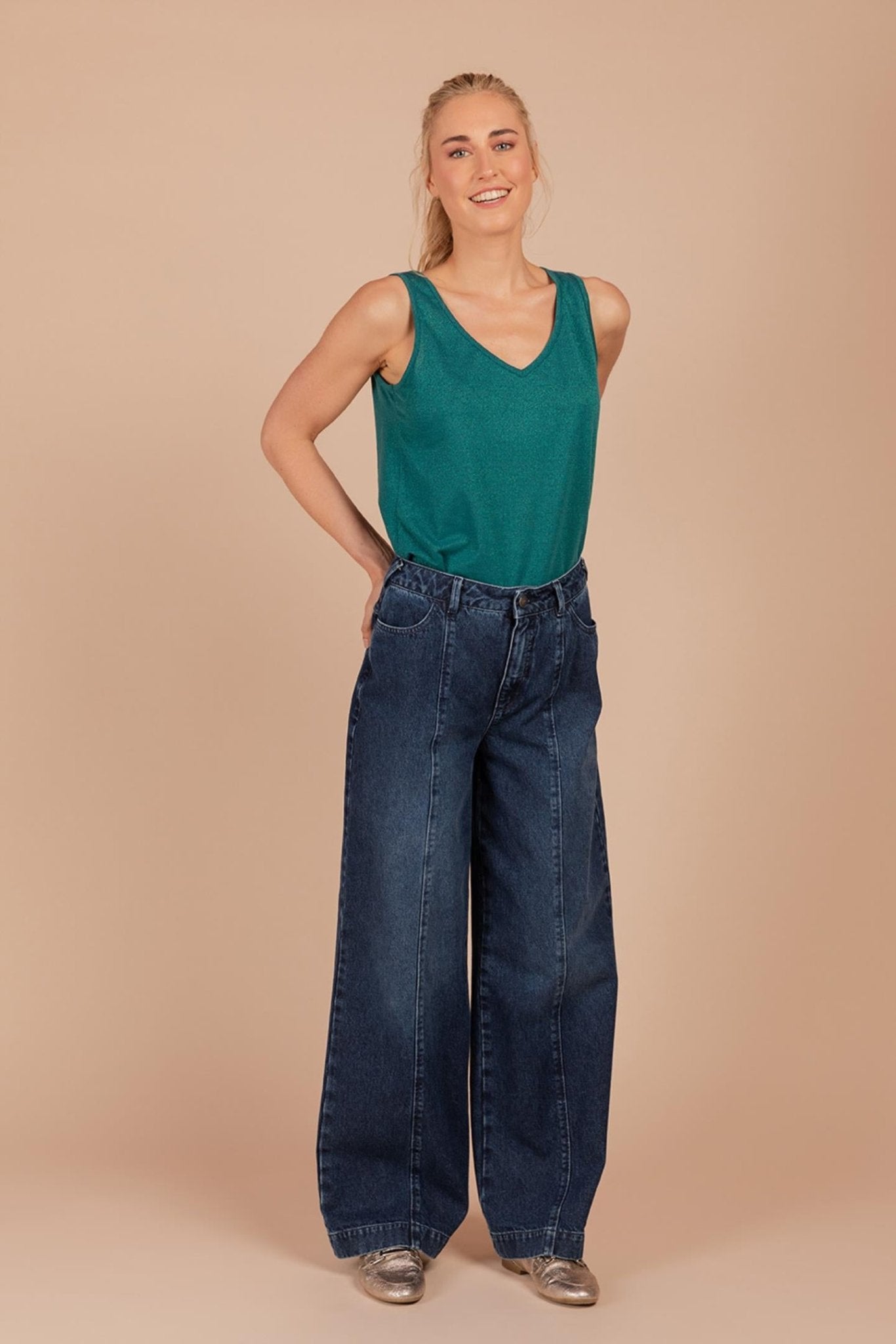 HIGHWAIST DENIM (7501) - Four Roses