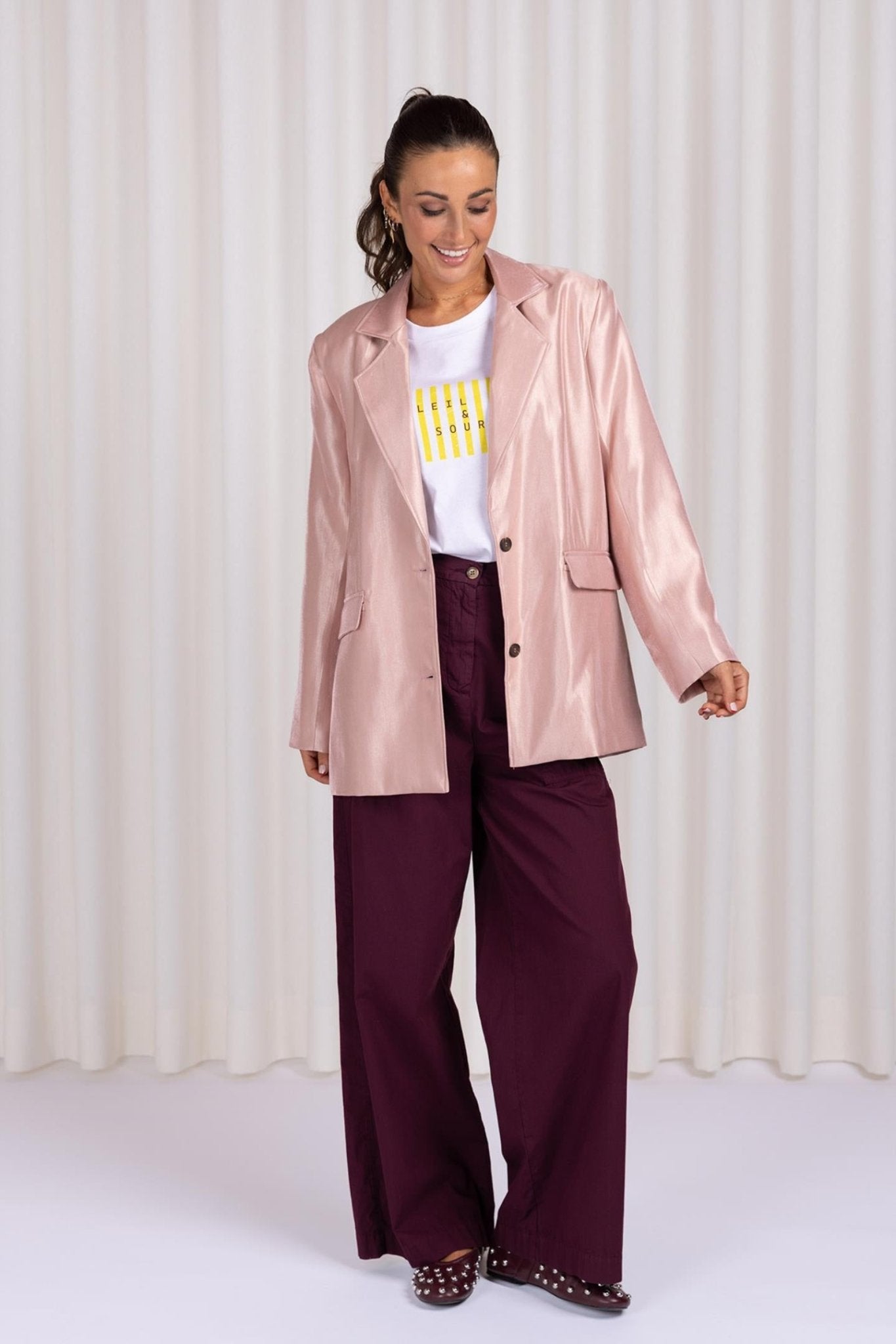 LICHTE BROEK IN KATOEN (9002) - Four Roses