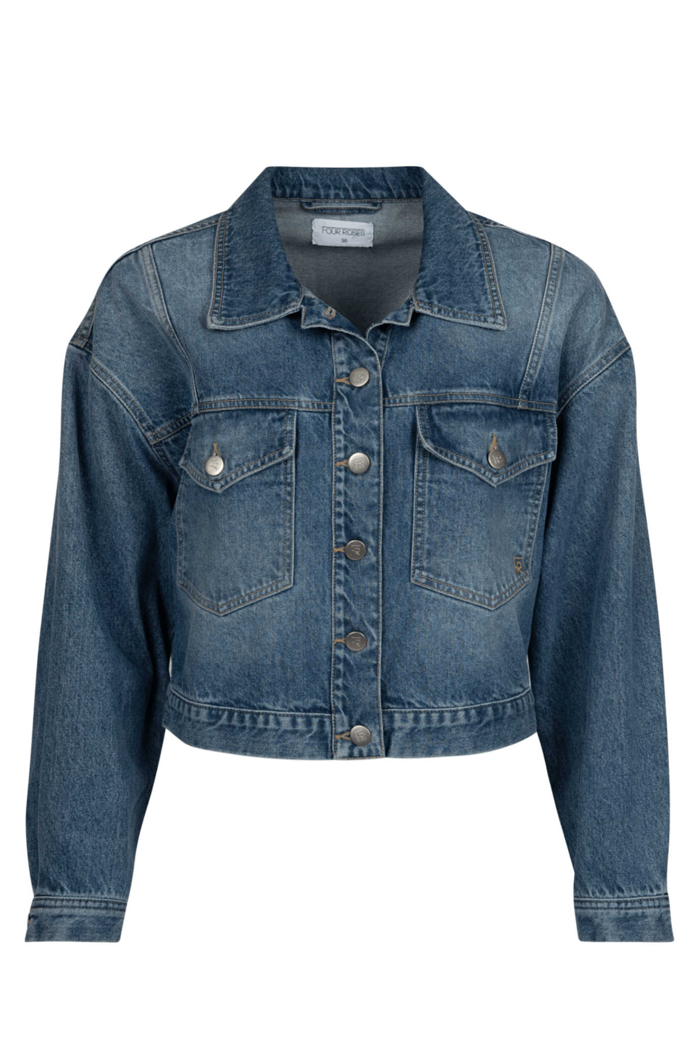 MIDBLUE JEANSVEST (8020) - Four Roses