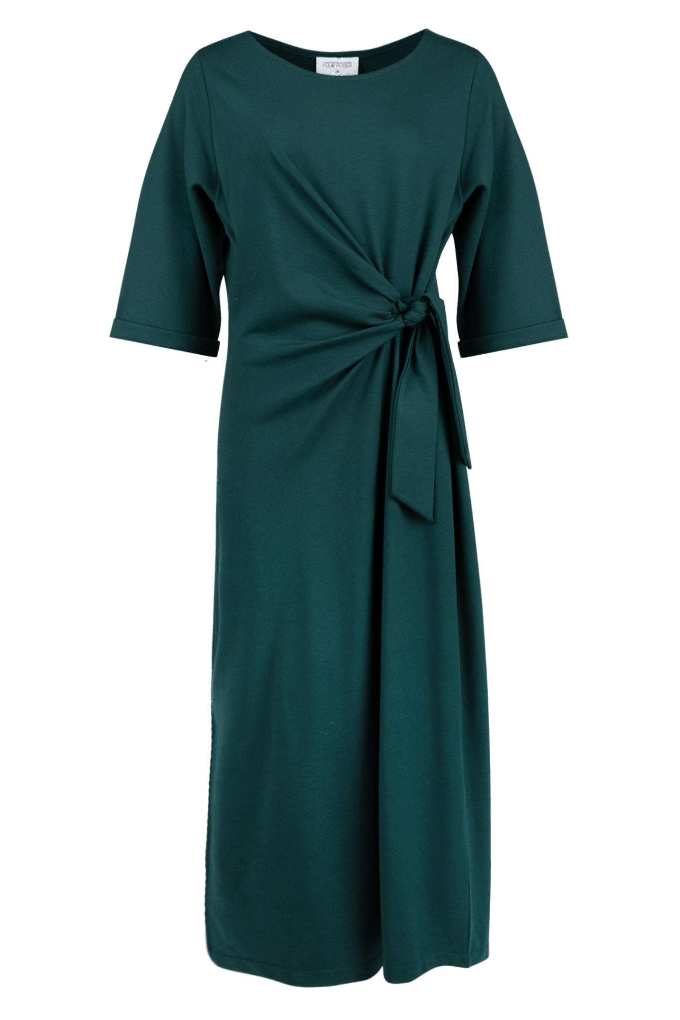 MIDI-JURK MET STRIKDETAIL (9538) - Four Roses