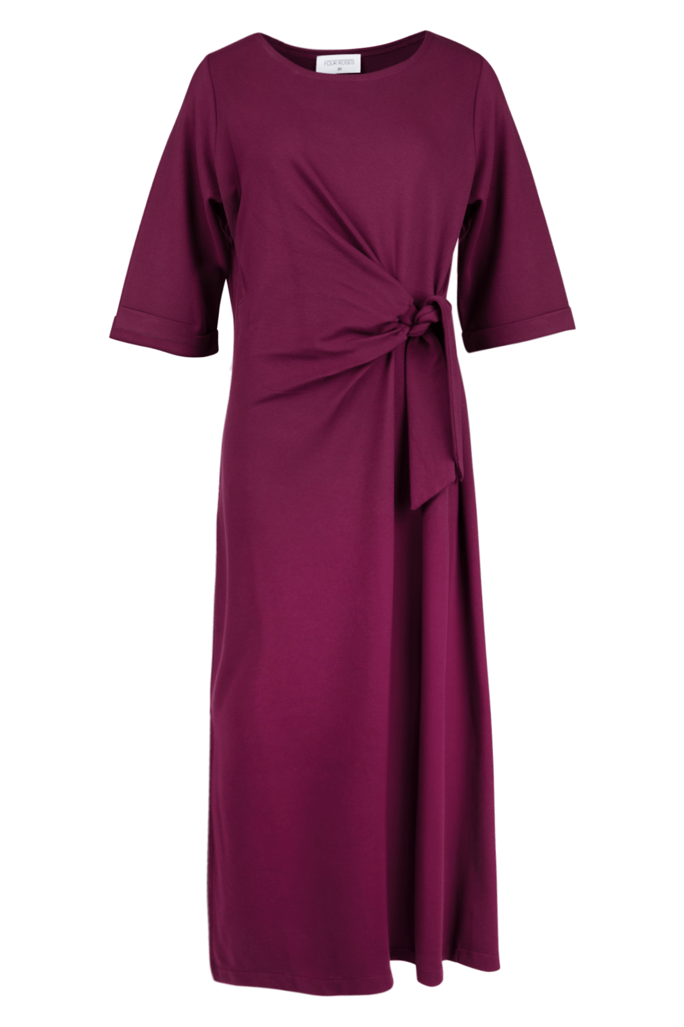 MIDI-JURK MET STRIKDETAIL (9538) - Four Roses