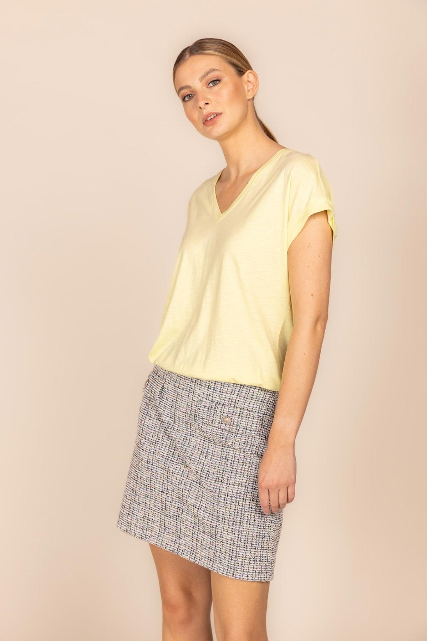 MINI ROK CHANEL (9082) - Four Roses