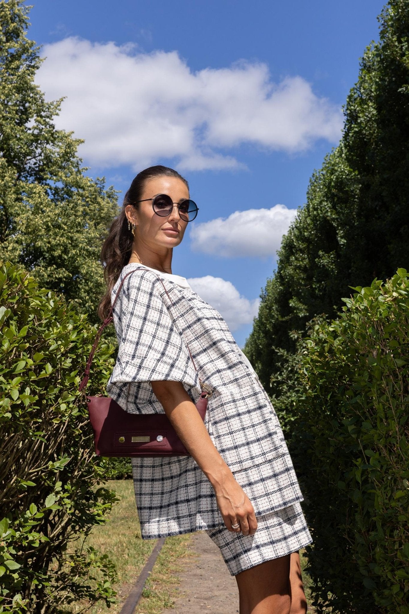 OVERSIZED JAS TWEED (9099) - Four Roses