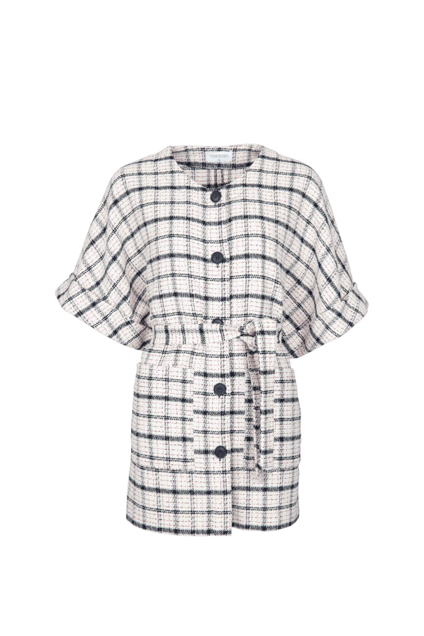 OVERSIZED JAS TWEED (9099) - Four Roses