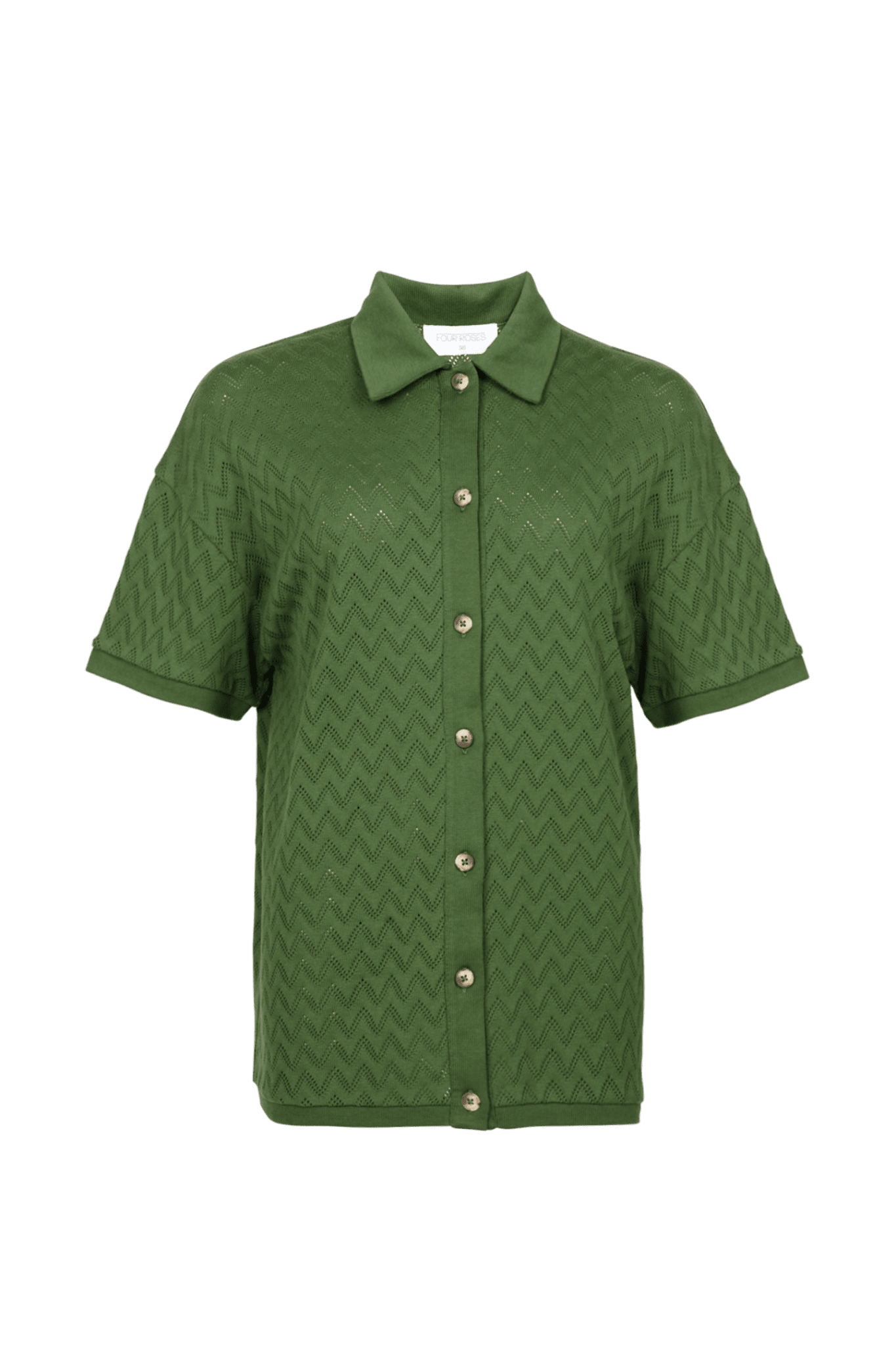 POLOHEMD IN AJOUR (9053) - Four Roses